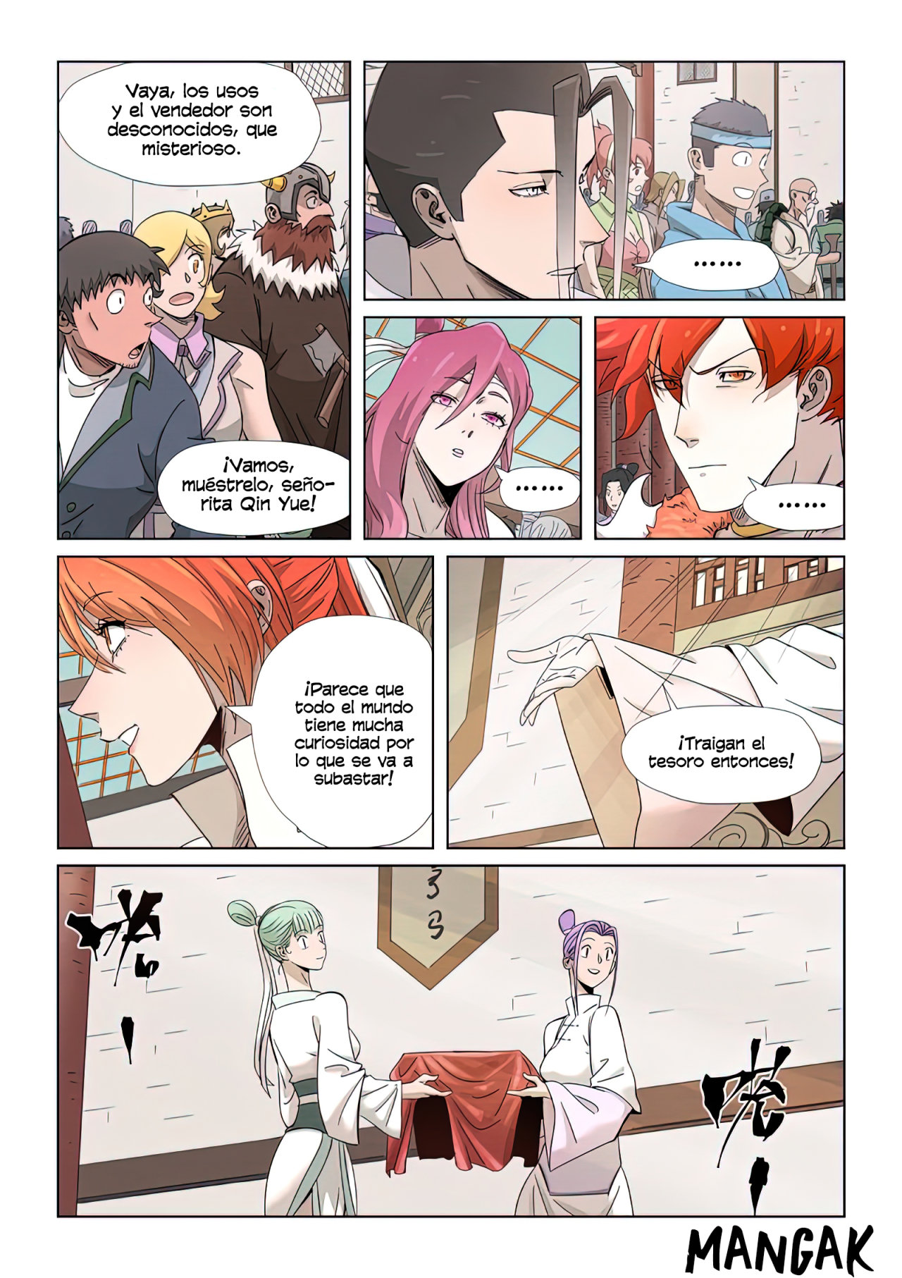 Read Tales of Demons and Gods ES Manga Online