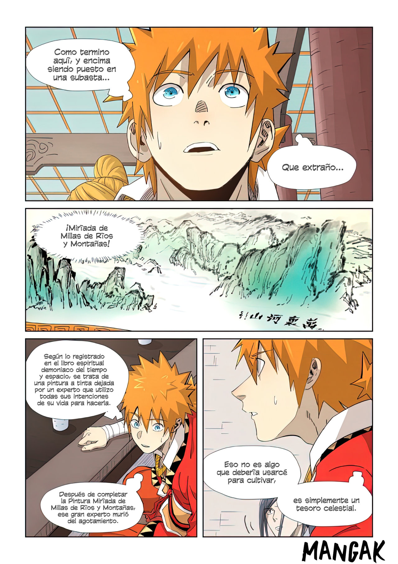 Read Tales of Demons and Gods ES Manga Online