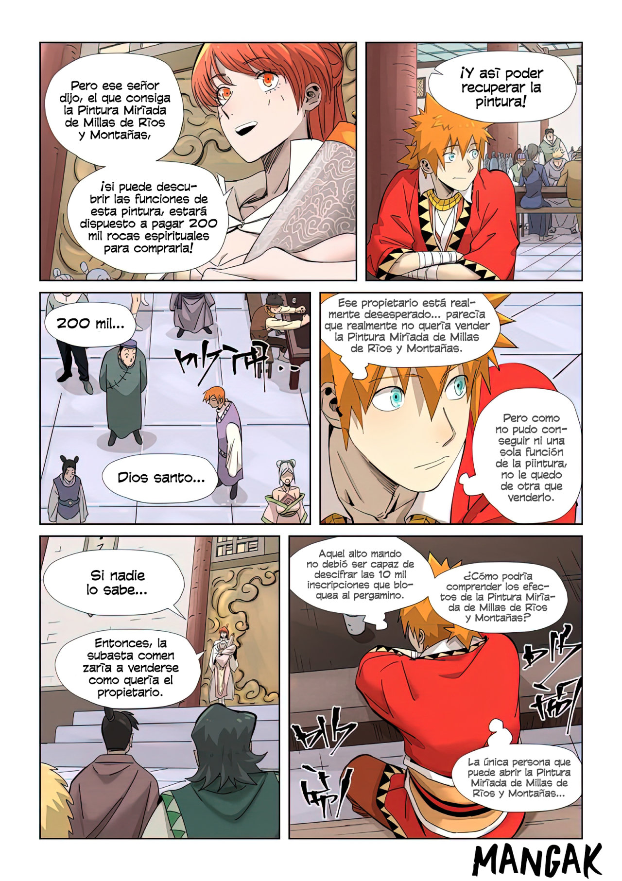 Read Tales of Demons and Gods ES Manga Online