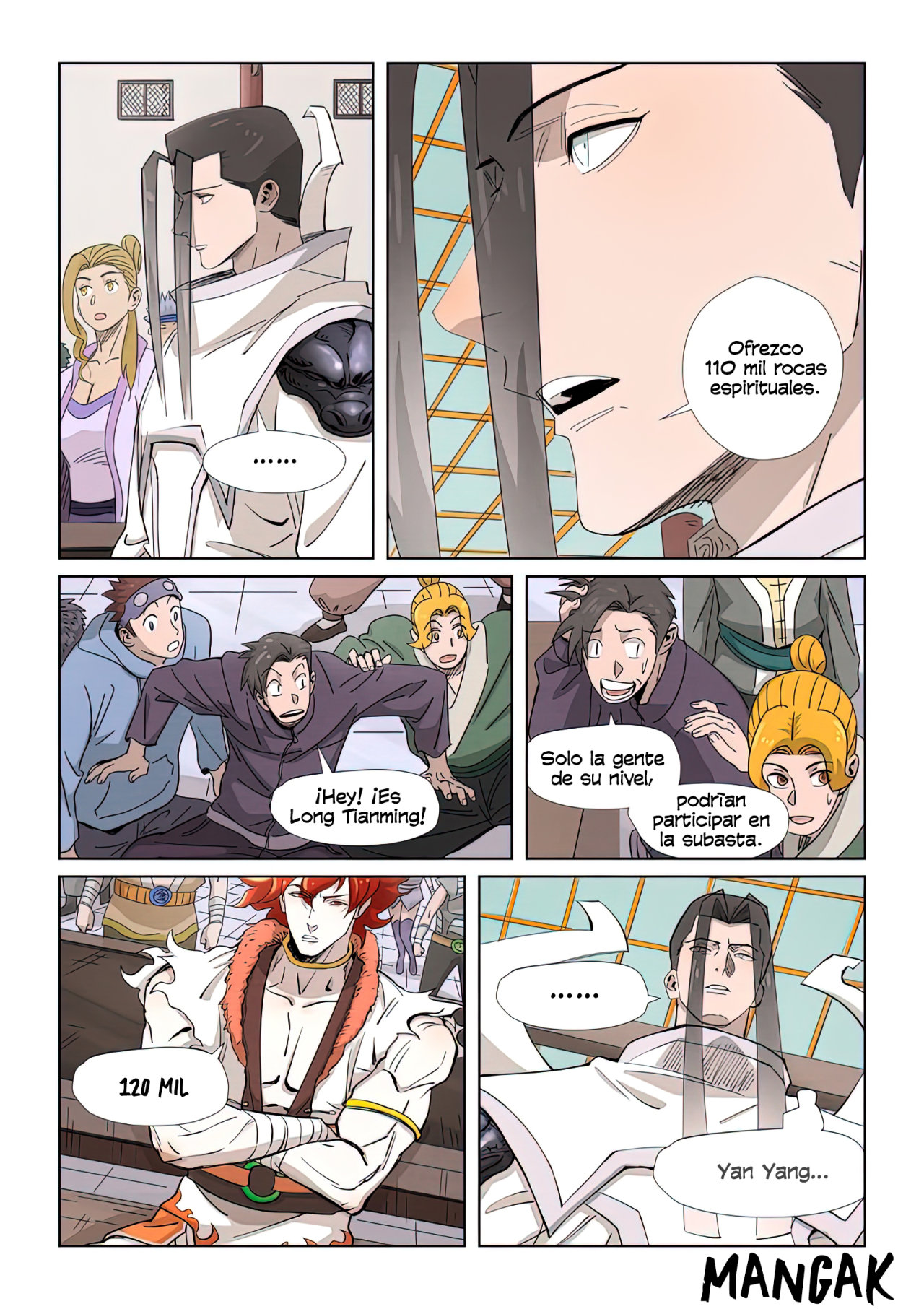 Read Tales of Demons and Gods ES Manga Online