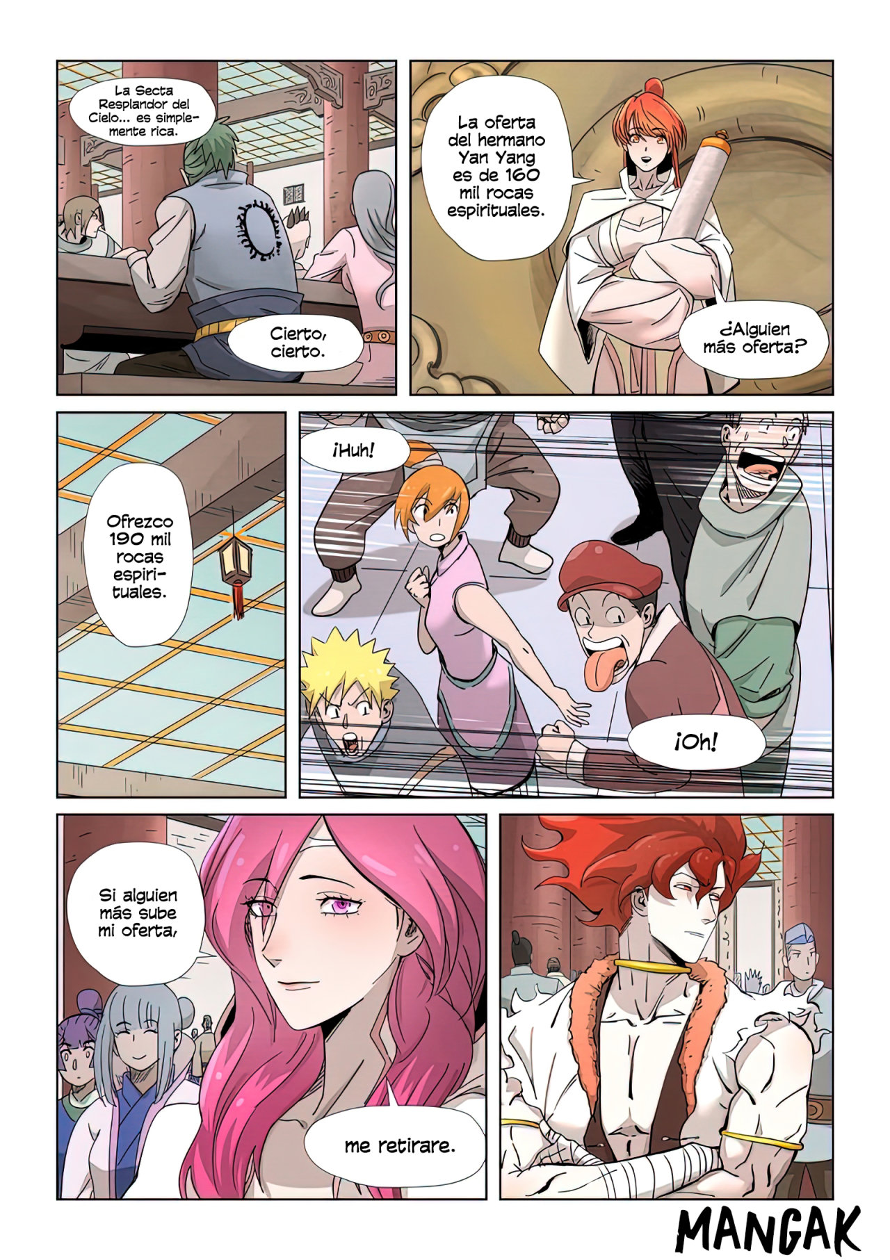 Read Tales of Demons and Gods ES Manga Online