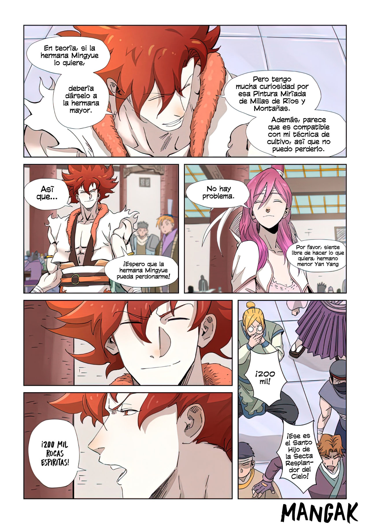 Read Tales of Demons and Gods ES Manga Online