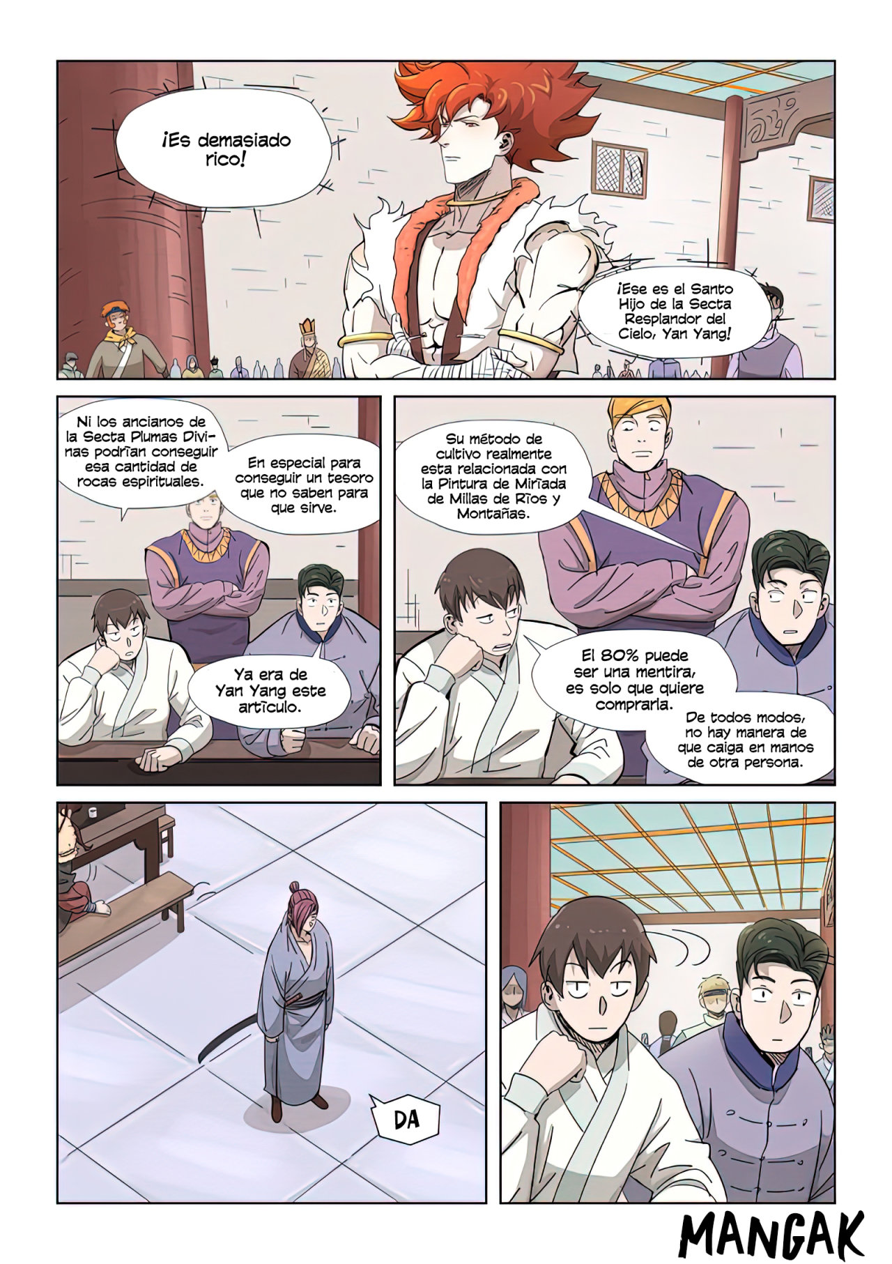 Read Tales of Demons and Gods ES Manga Online