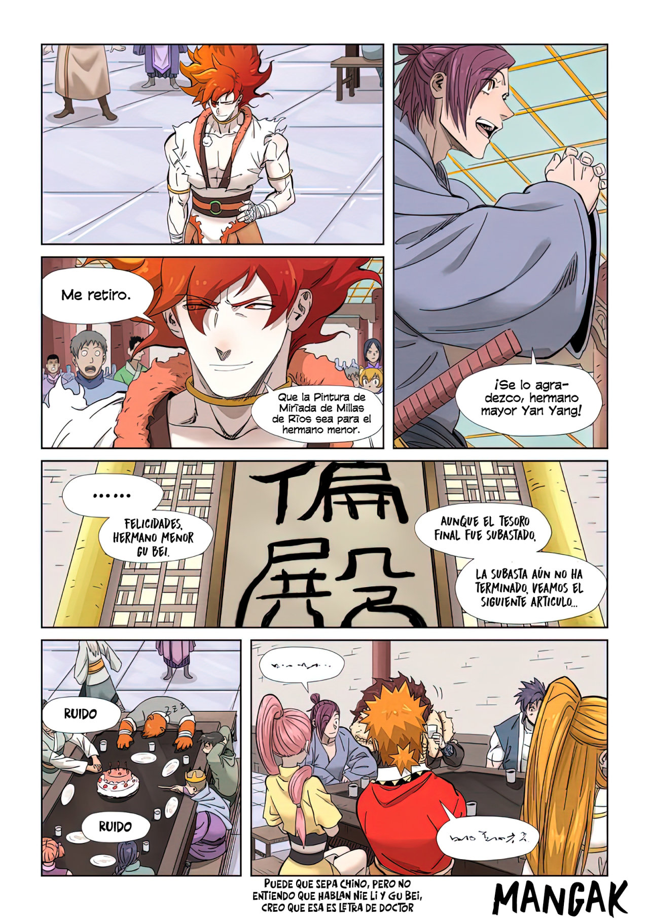 Read Tales of Demons and Gods ES Manga Online