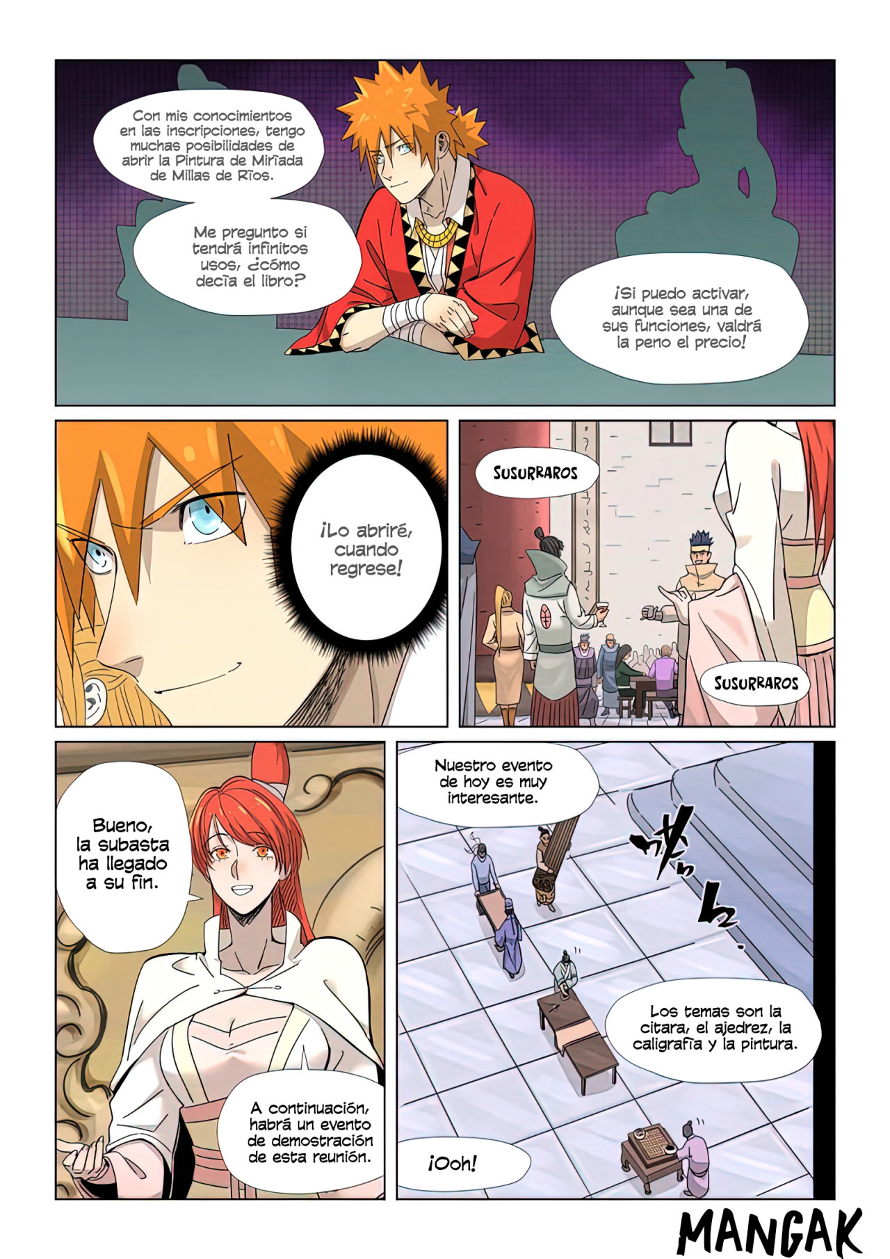 Read Tales of Demons and Gods ES Manga Online