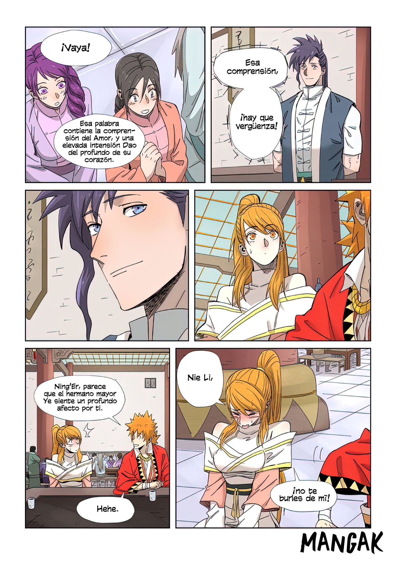 Read Tales of Demons and Gods ES Manga Online