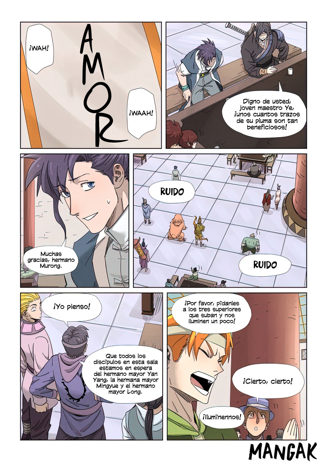 Read Tales of Demons and Gods ES Manga Online