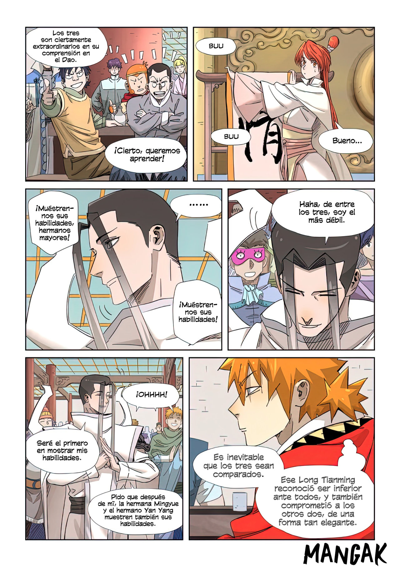 Read Tales of Demons and Gods ES Manga Online