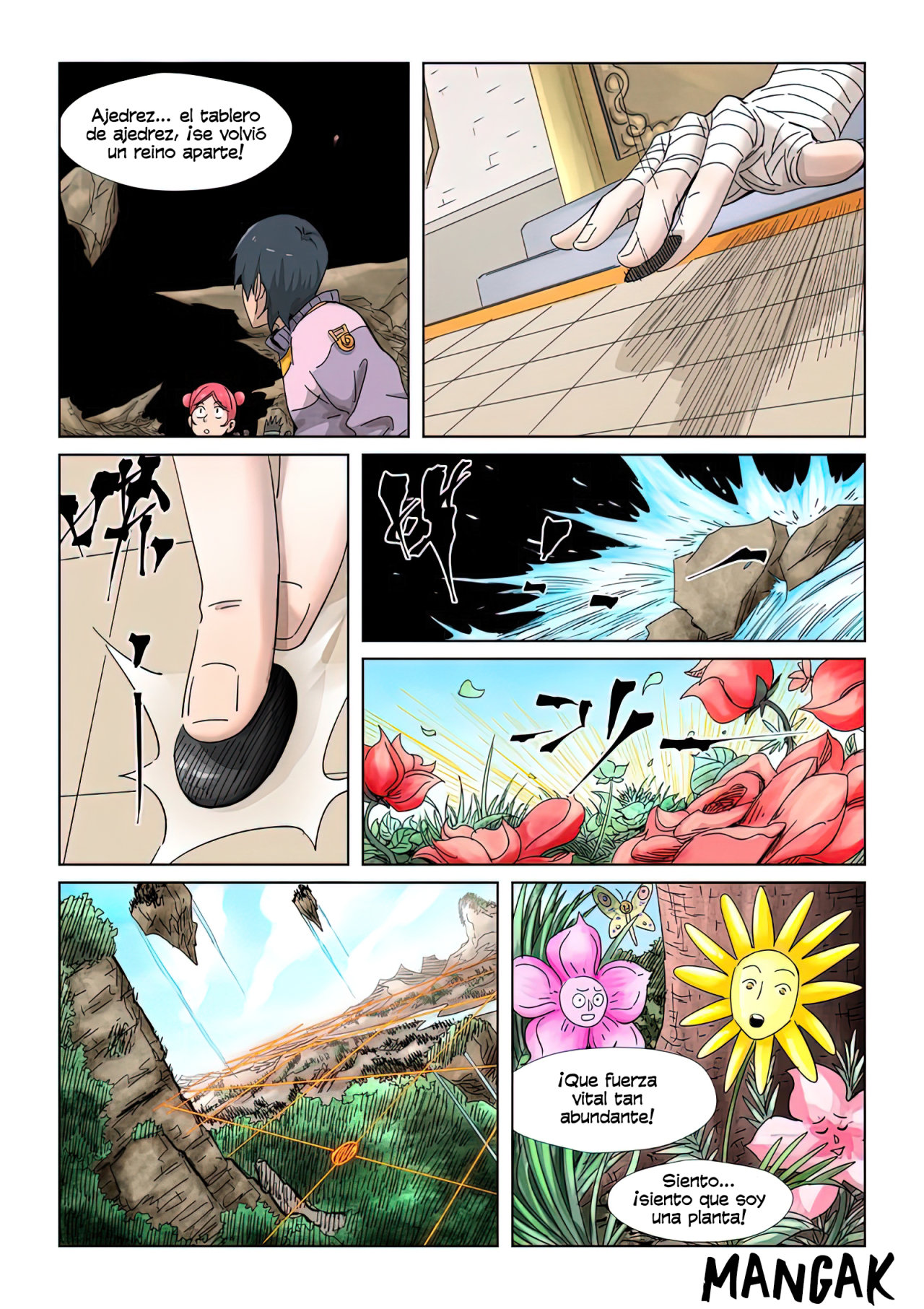 Read Tales of Demons and Gods ES Manga Online