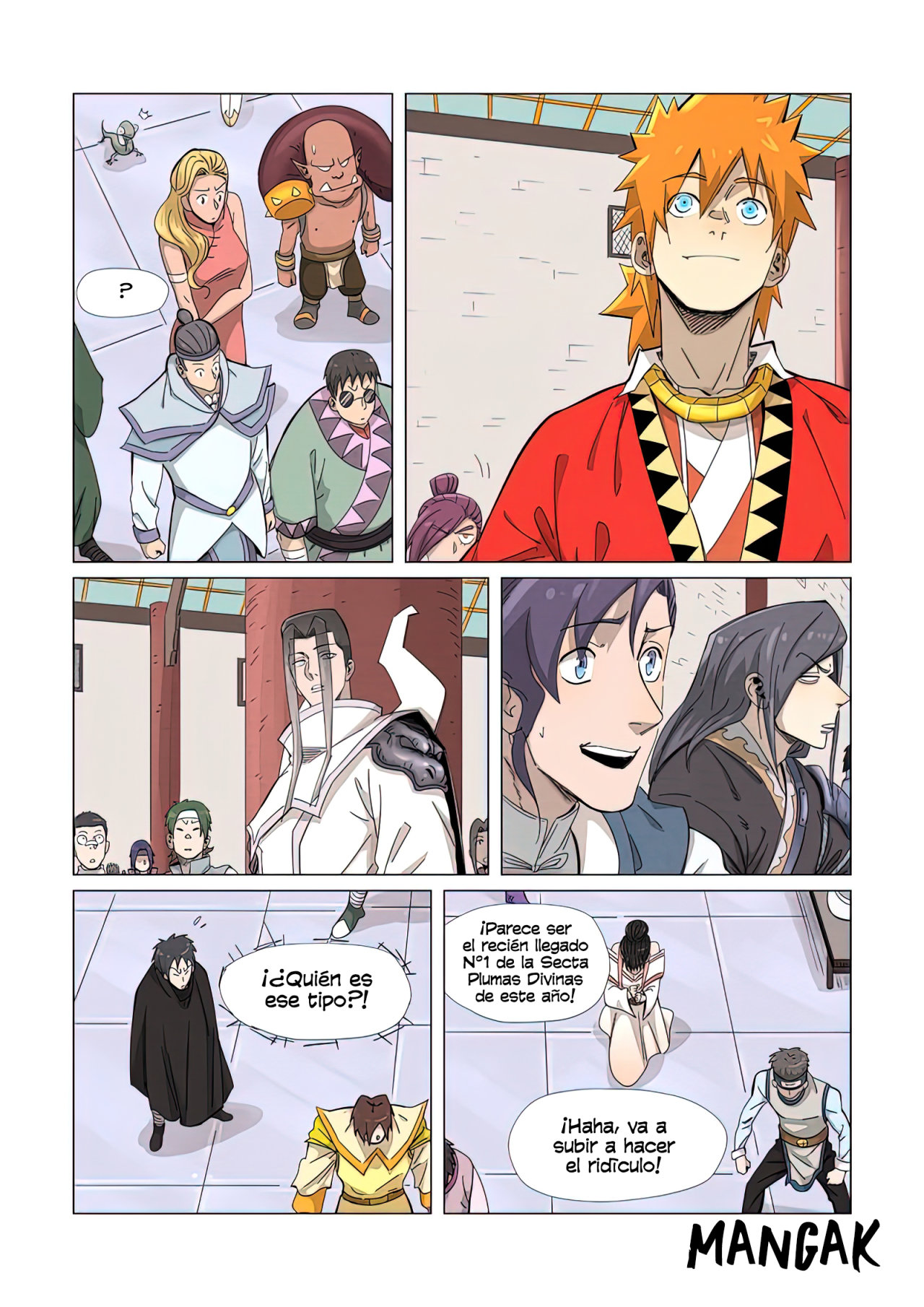 Read Tales of Demons and Gods ES Manga Online