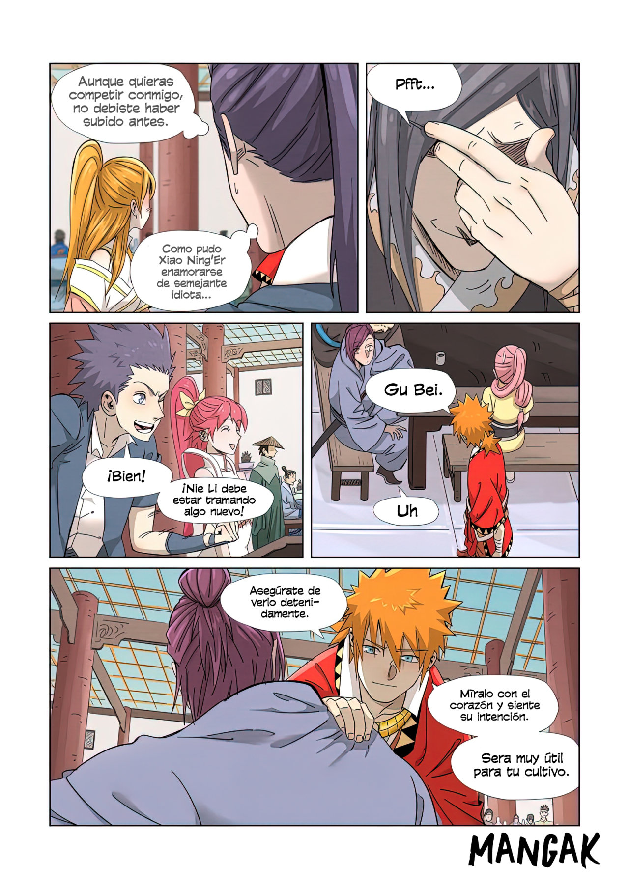 Read Tales of Demons and Gods ES Manga Online