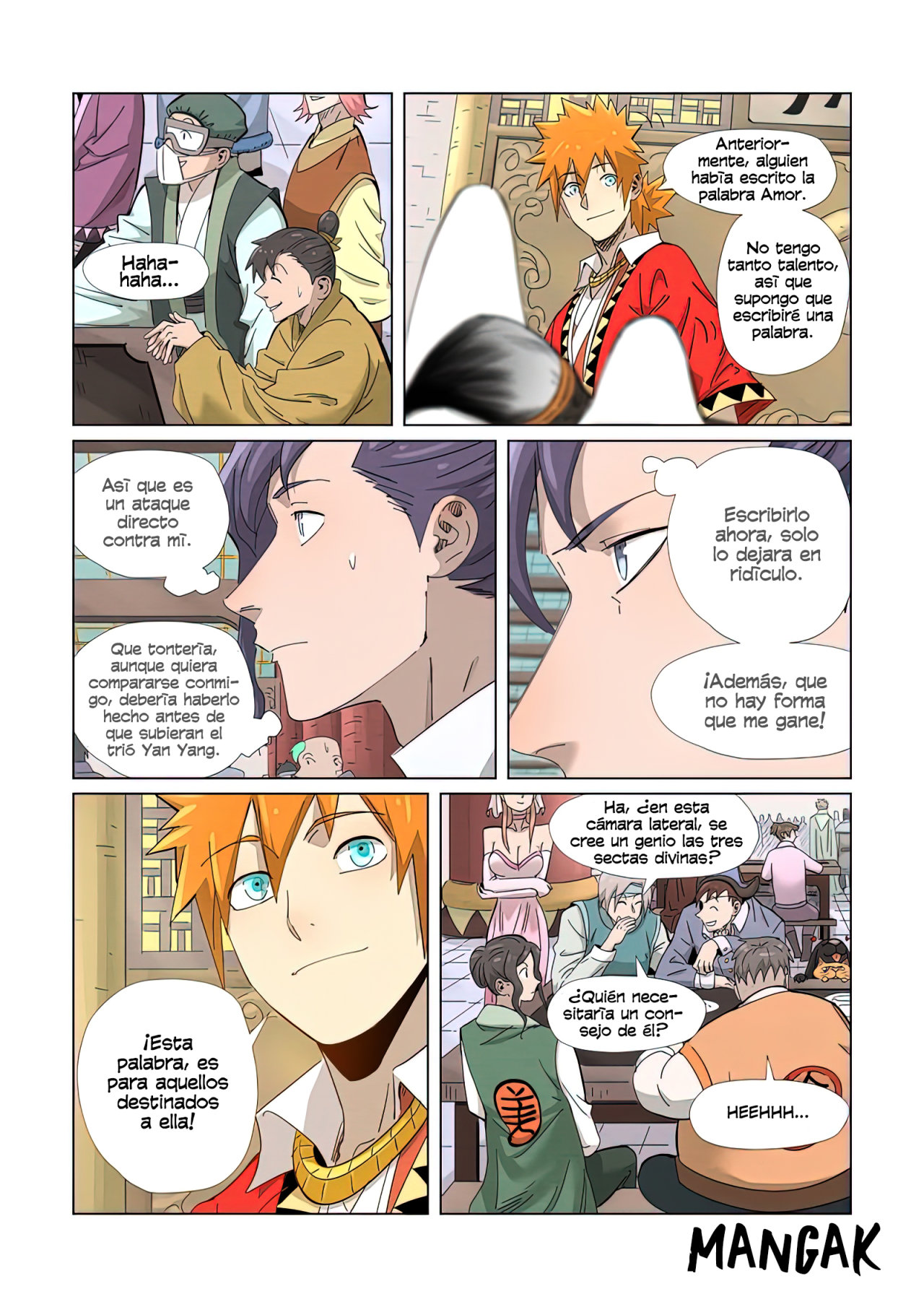 Read Tales of Demons and Gods ES Manga Online