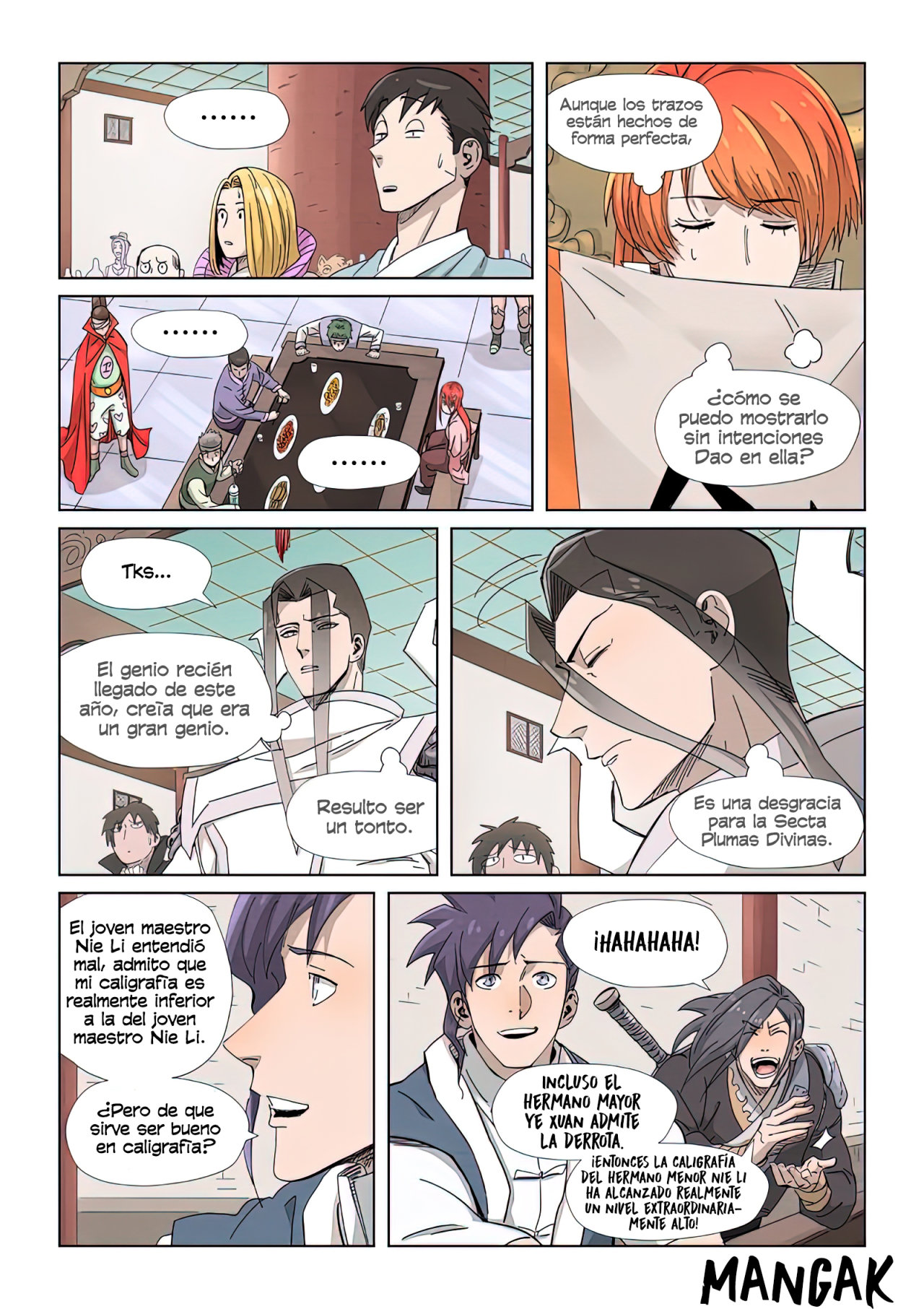 Read Tales of Demons and Gods ES Manga Online