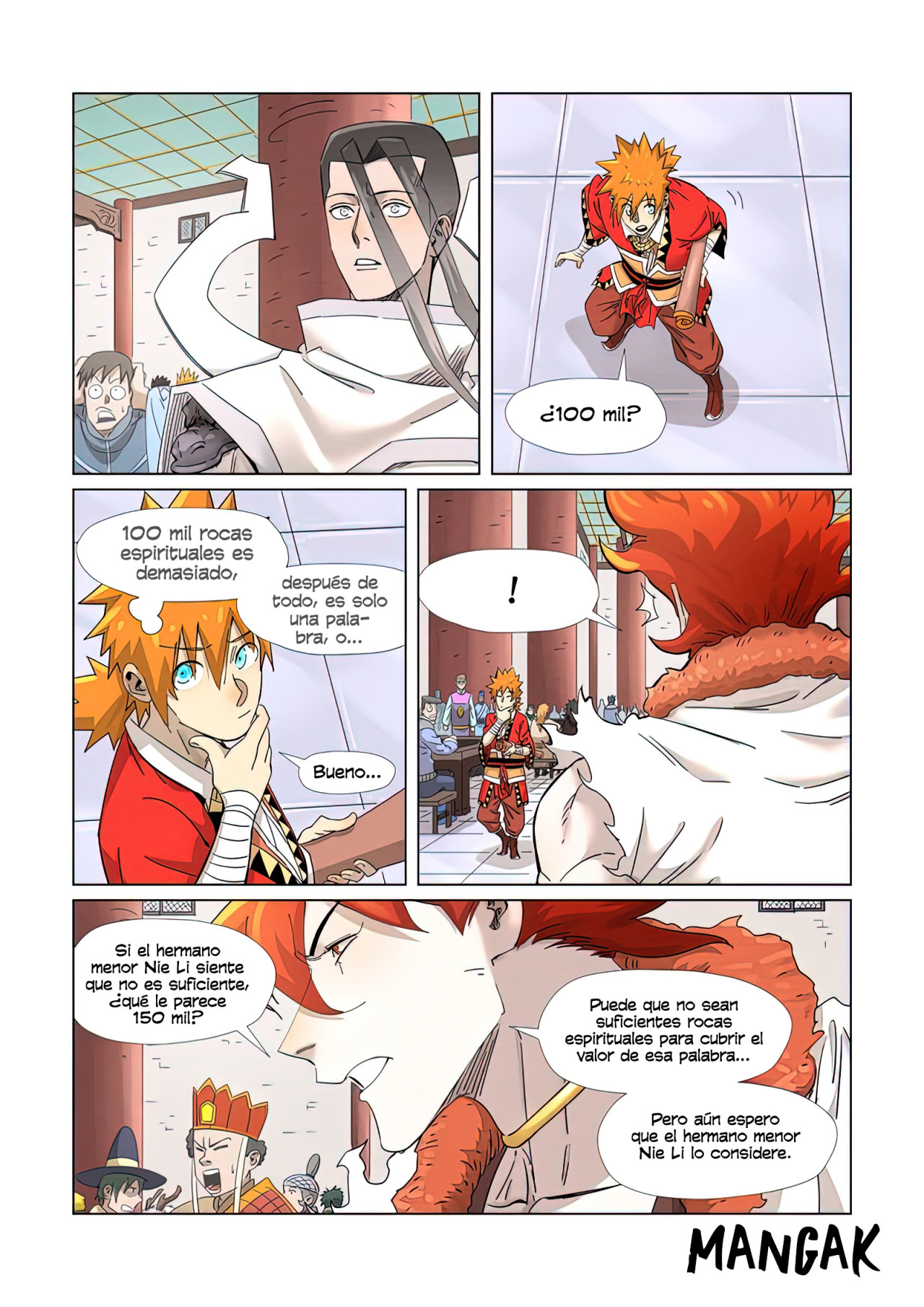 Read Tales of Demons and Gods ES Manga Online