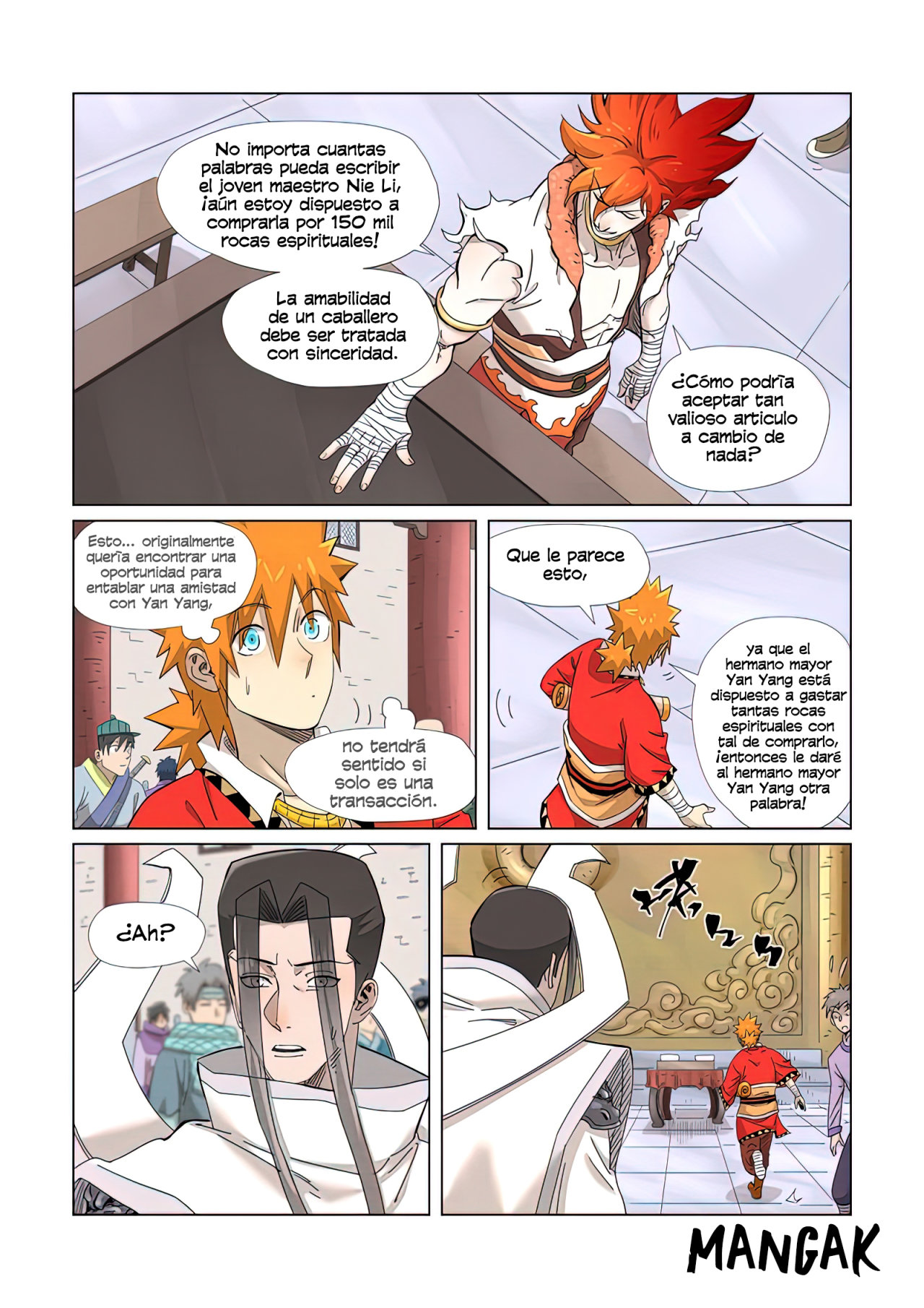 Read Tales of Demons and Gods ES Manga Online