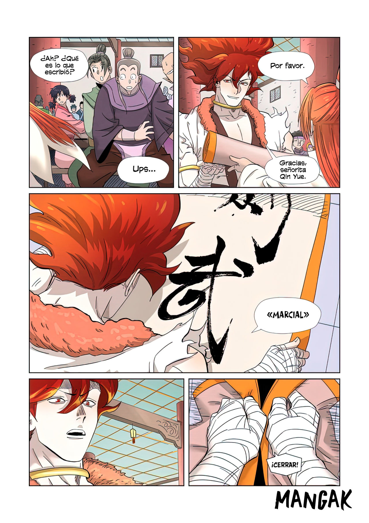 Read Tales of Demons and Gods ES Manga Online