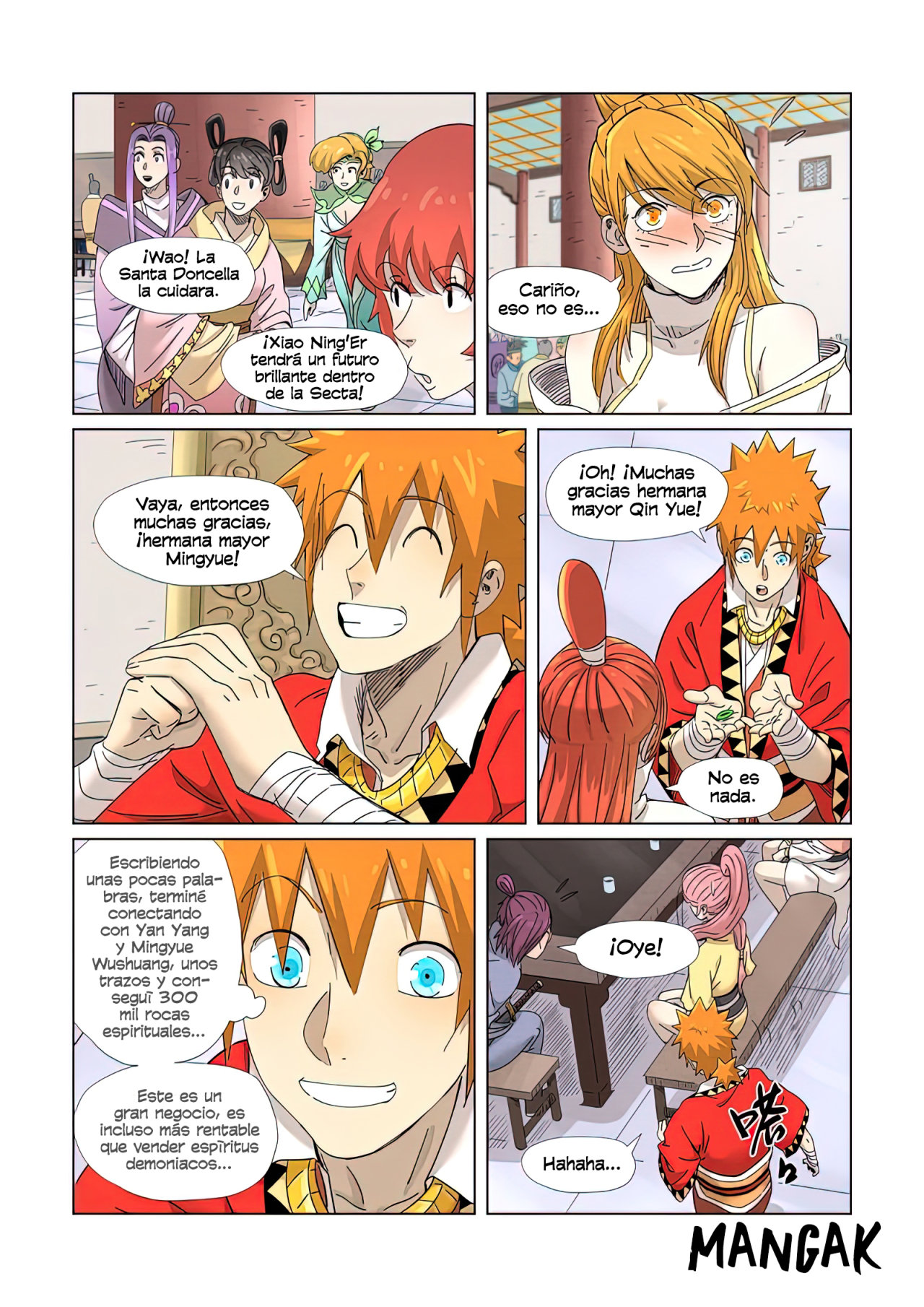 Read Tales of Demons and Gods ES Manga Online