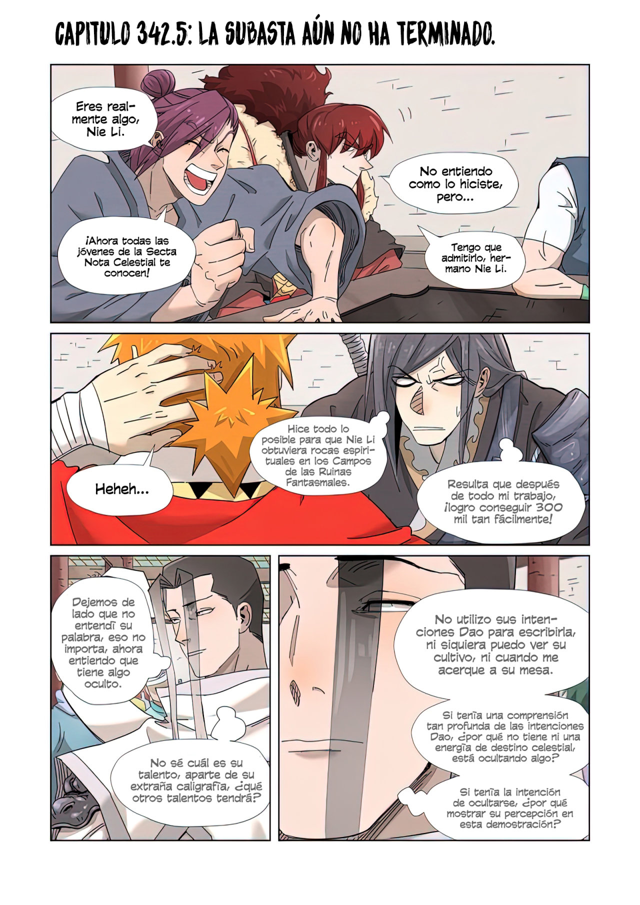 Read Tales of Demons and Gods ES Manga Online