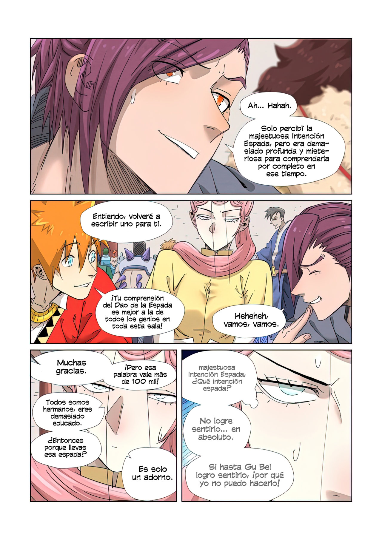 Read Tales of Demons and Gods ES Manga Online