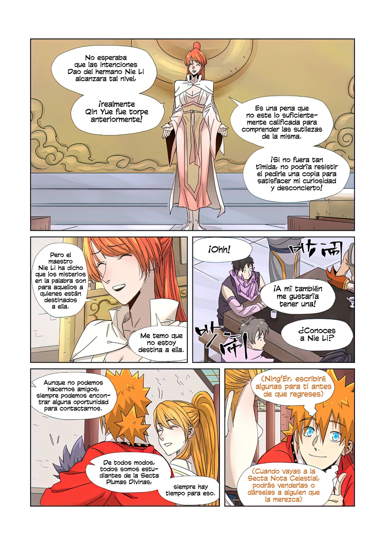 Read Tales of Demons and Gods ES Manga Online