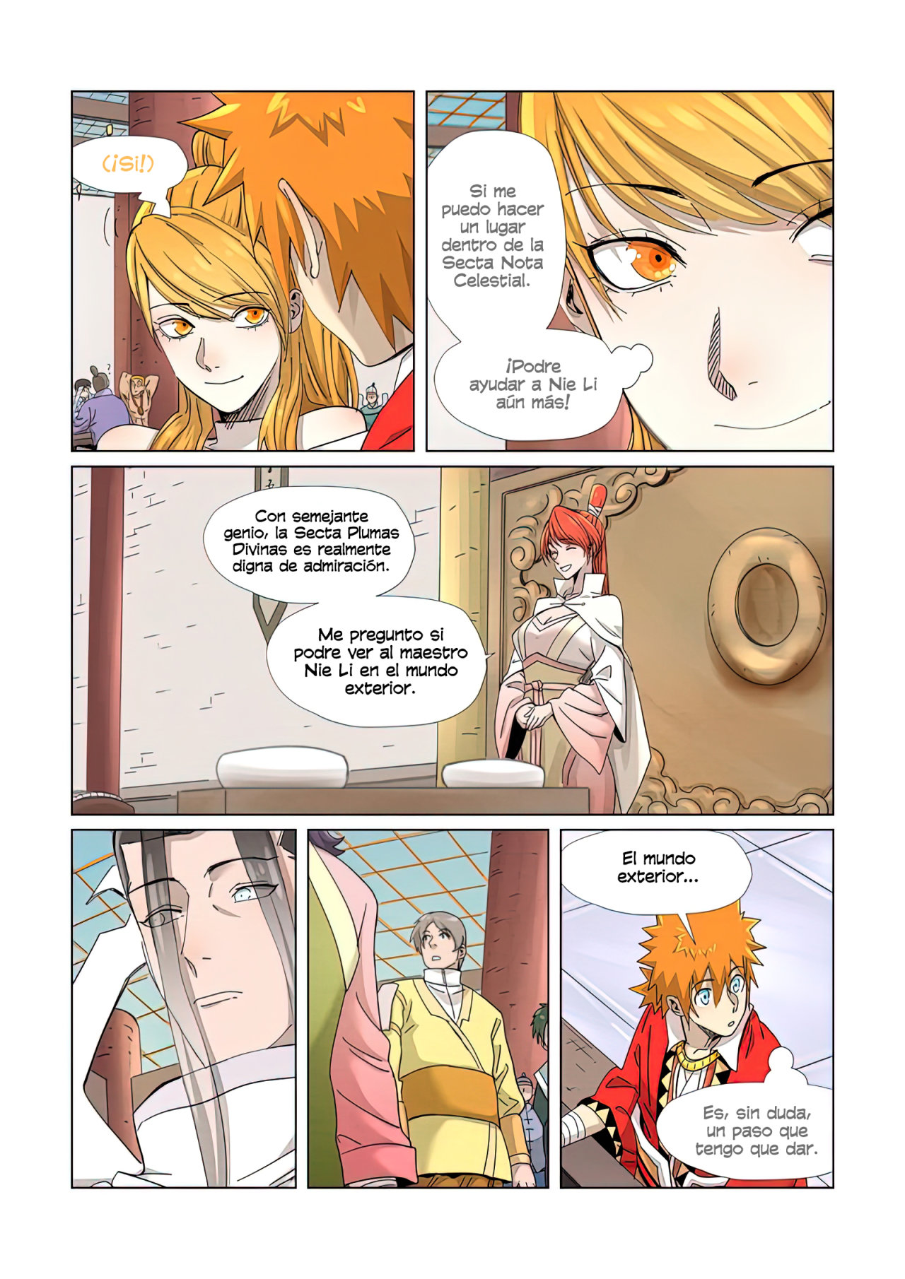 Read Tales of Demons and Gods ES Manga Online