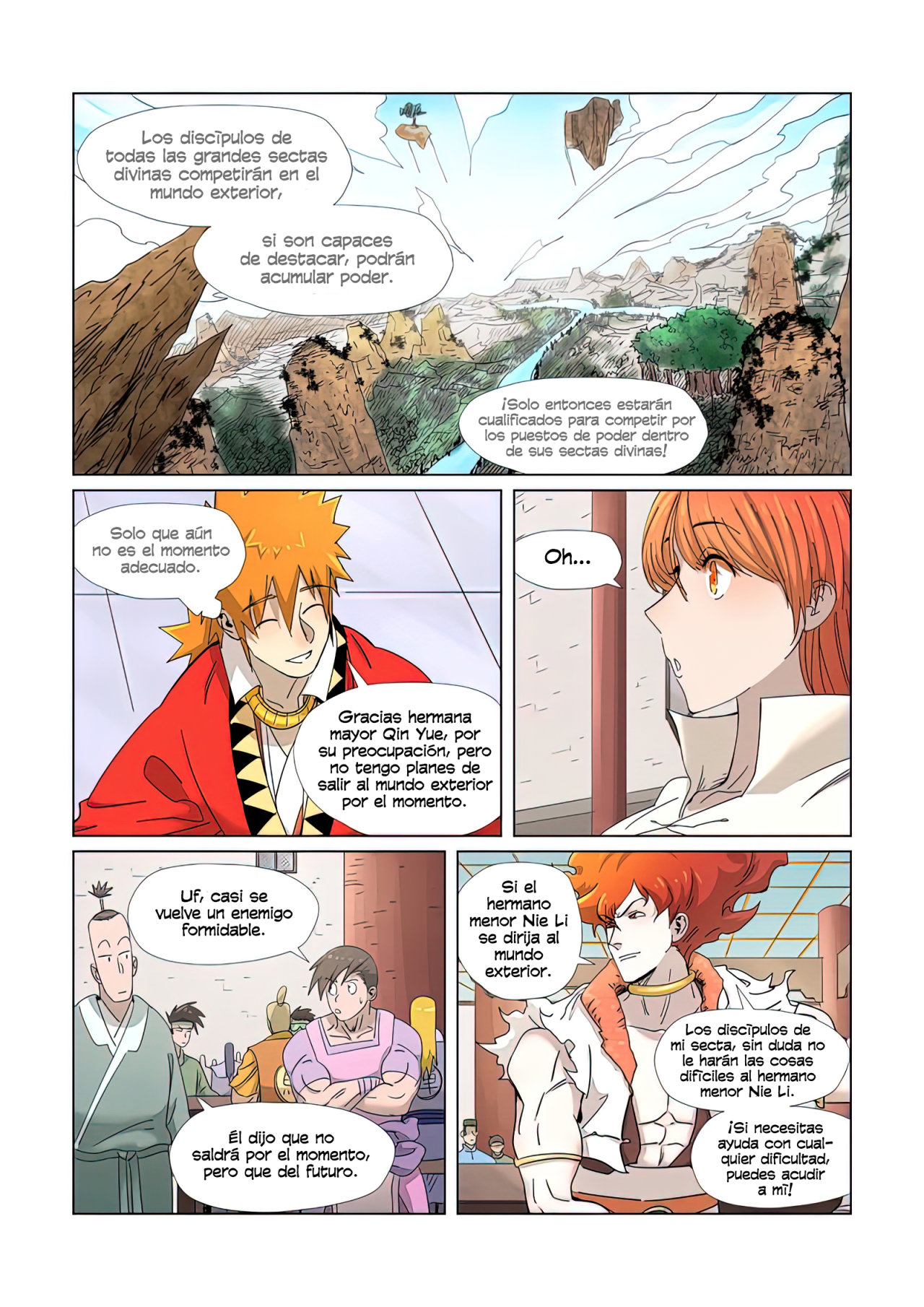 Read Tales of Demons and Gods ES Manga Online