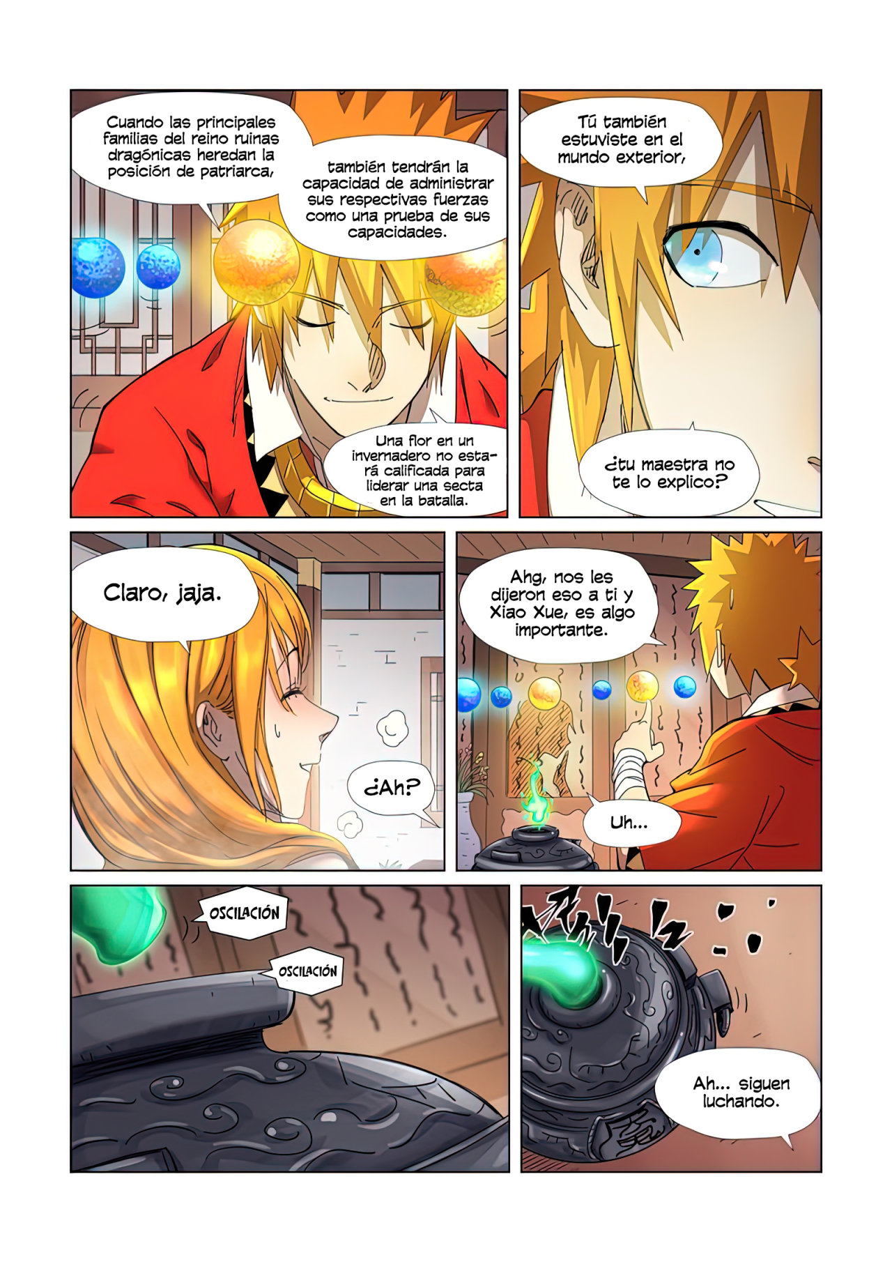 Read Tales of Demons and Gods ES Manga Online