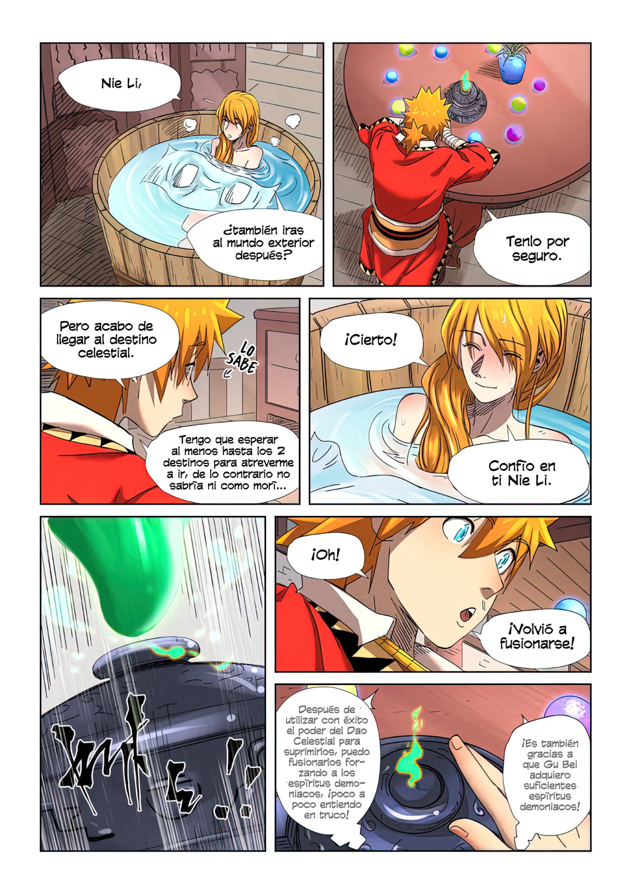 Read Tales of Demons and Gods ES Manga Online