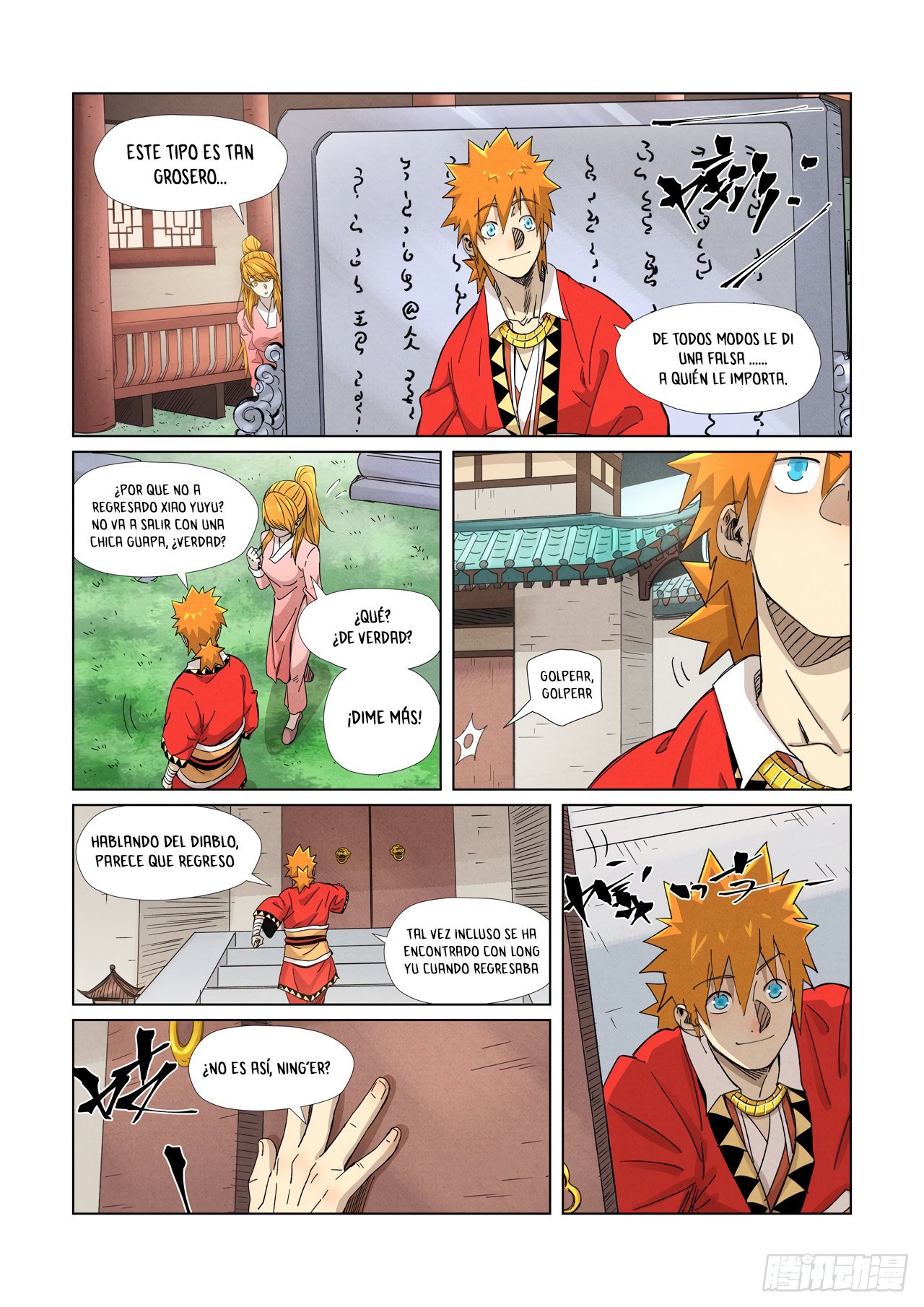 Read Tales of Demons and Gods ES Manga Online