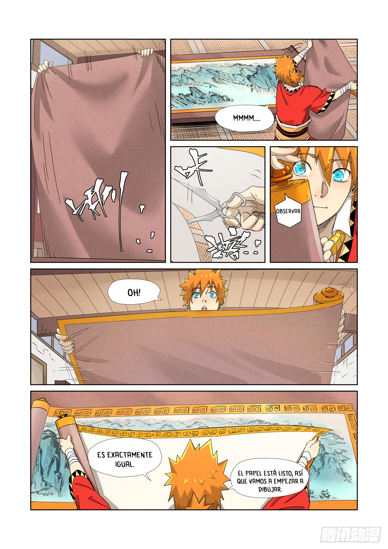 Read Tales of Demons and Gods ES Manga Online