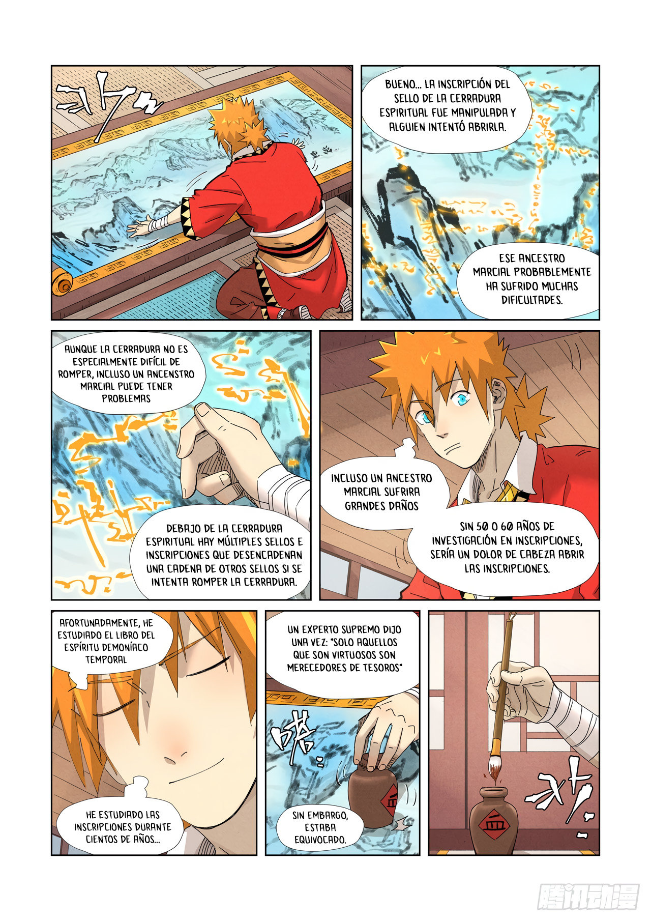 Read Tales of Demons and Gods ES Manga Online
