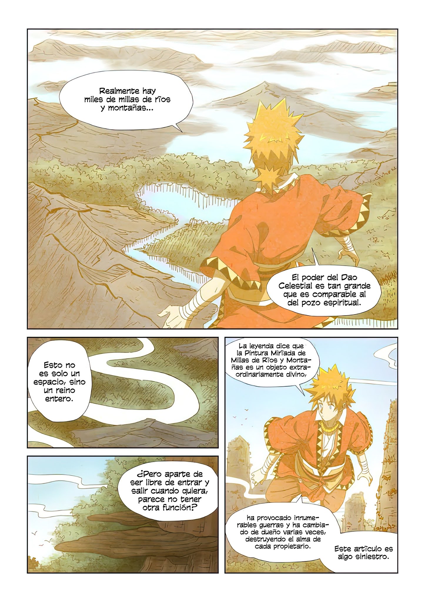 Read Tales of Demons and Gods ES Manga Online