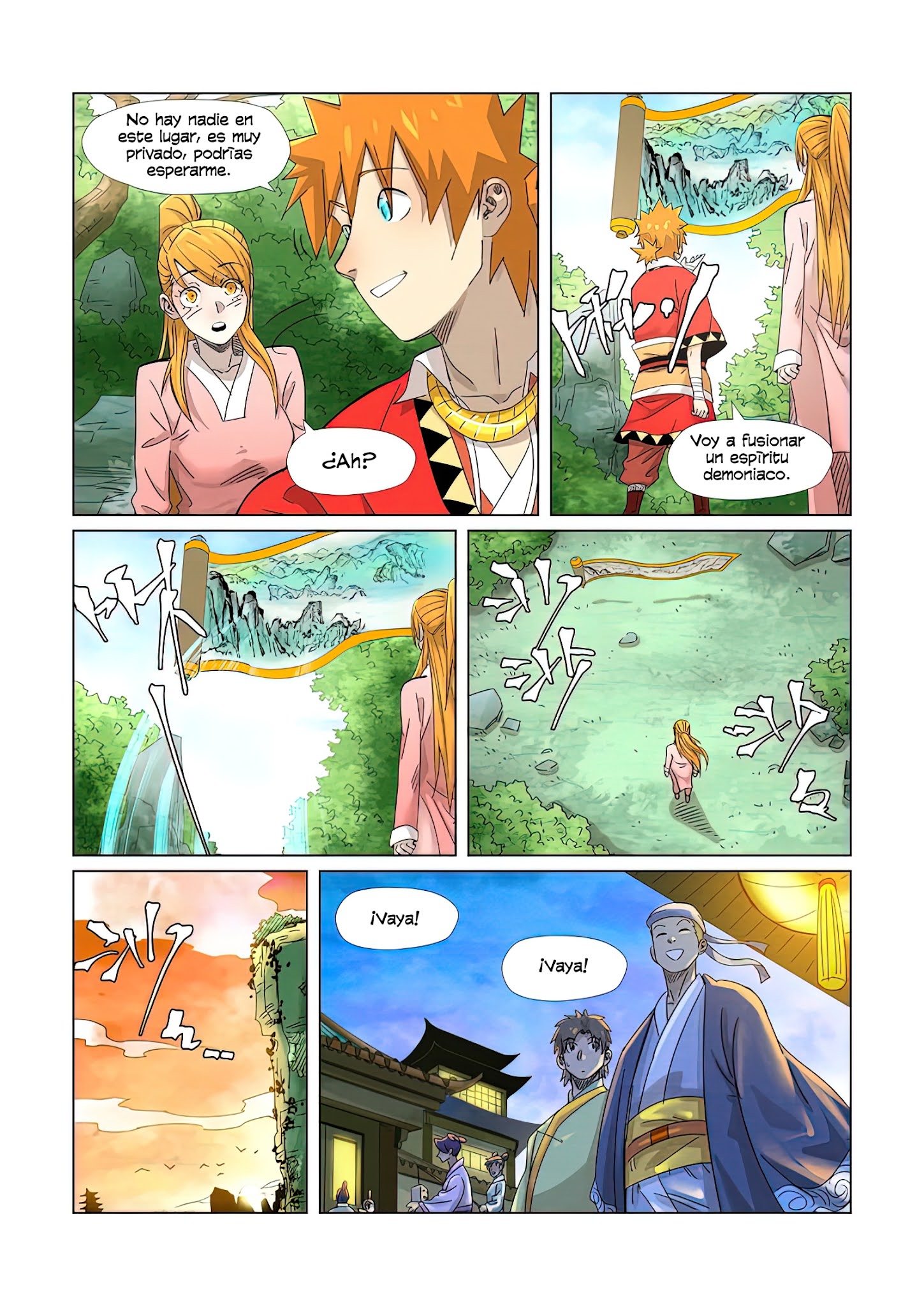 Read Tales of Demons and Gods ES Manga Online