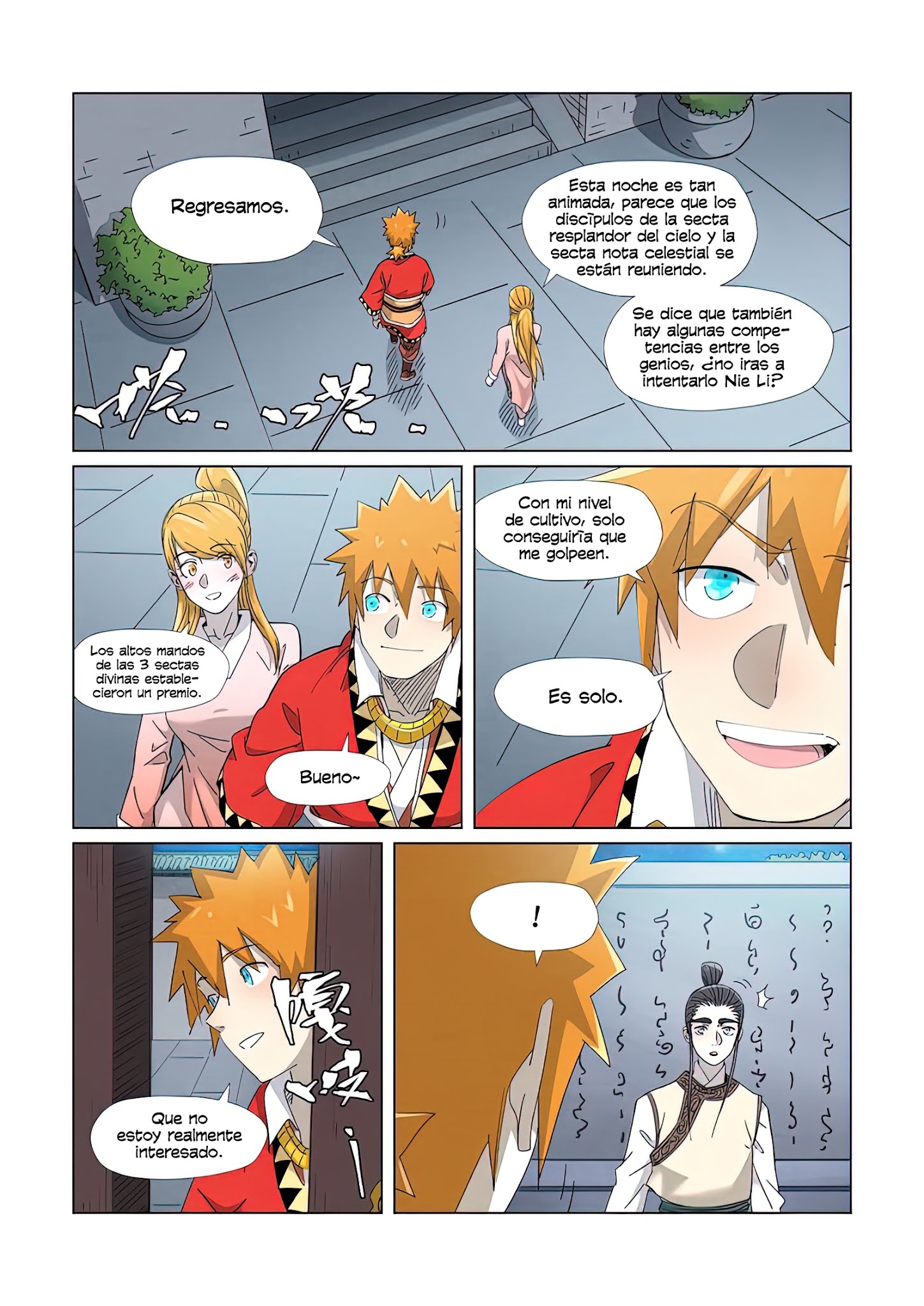 Read Tales of Demons and Gods ES Manga Online