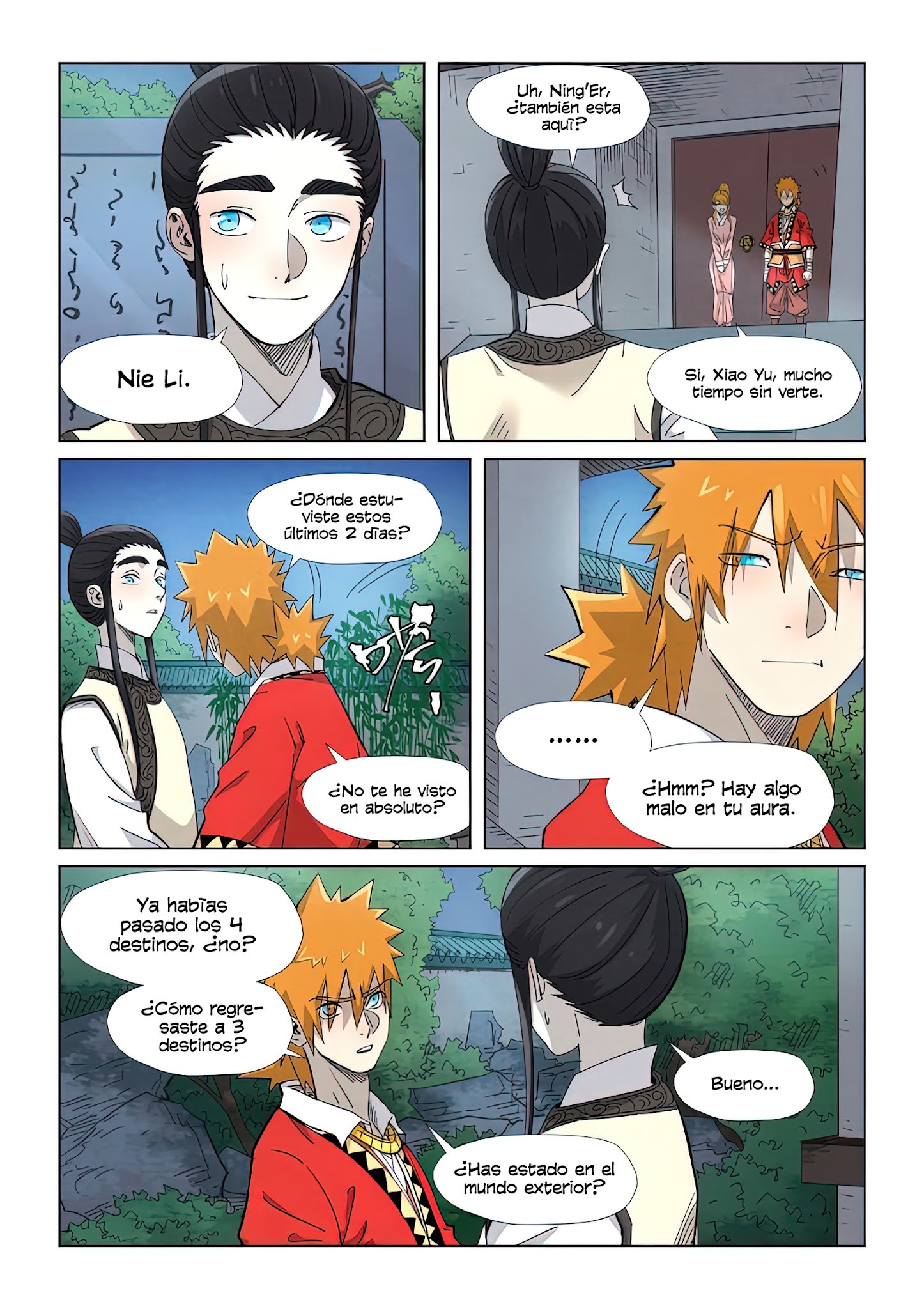 Read Tales of Demons and Gods ES Manga Online