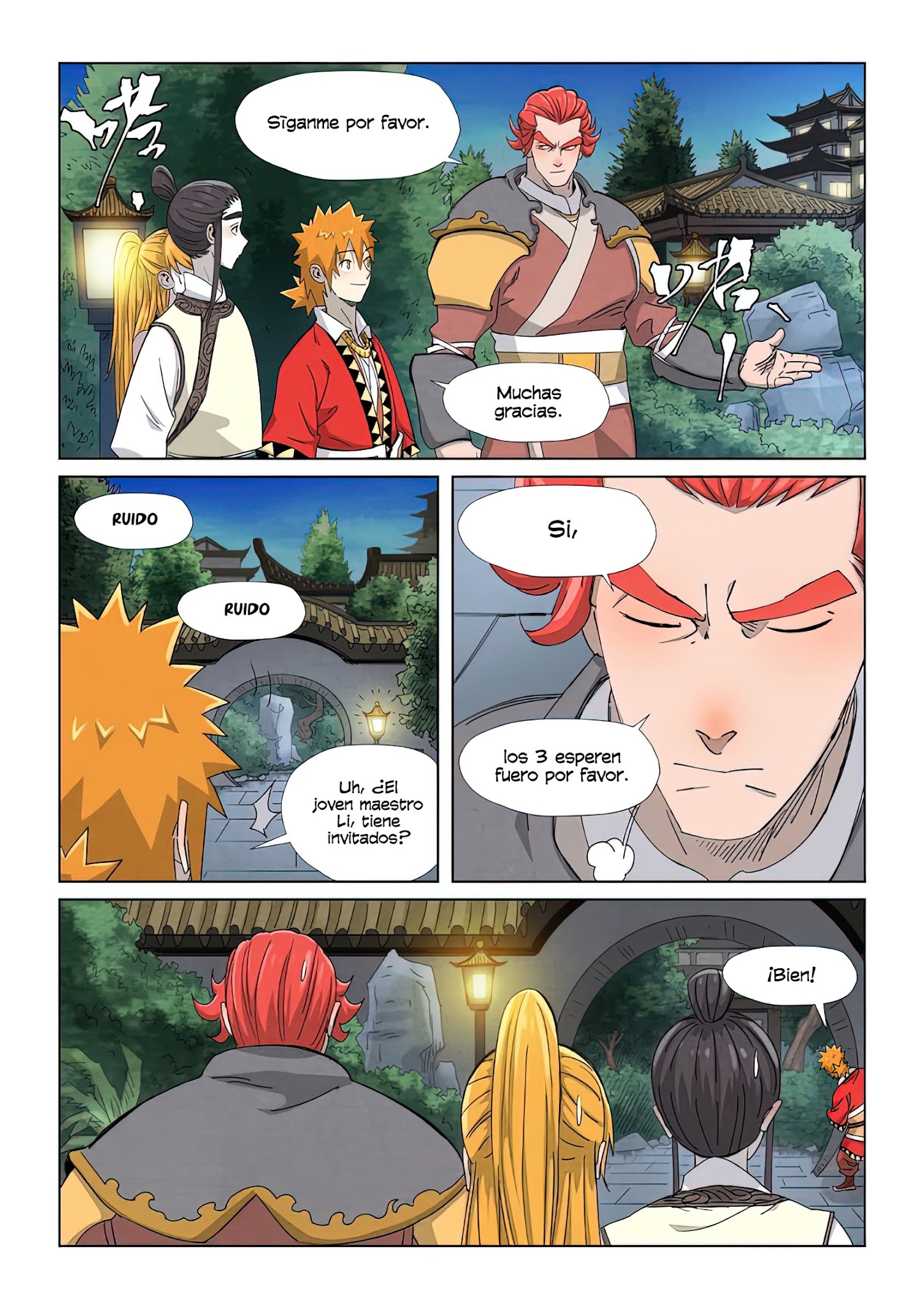 Read Tales of Demons and Gods ES Manga Online