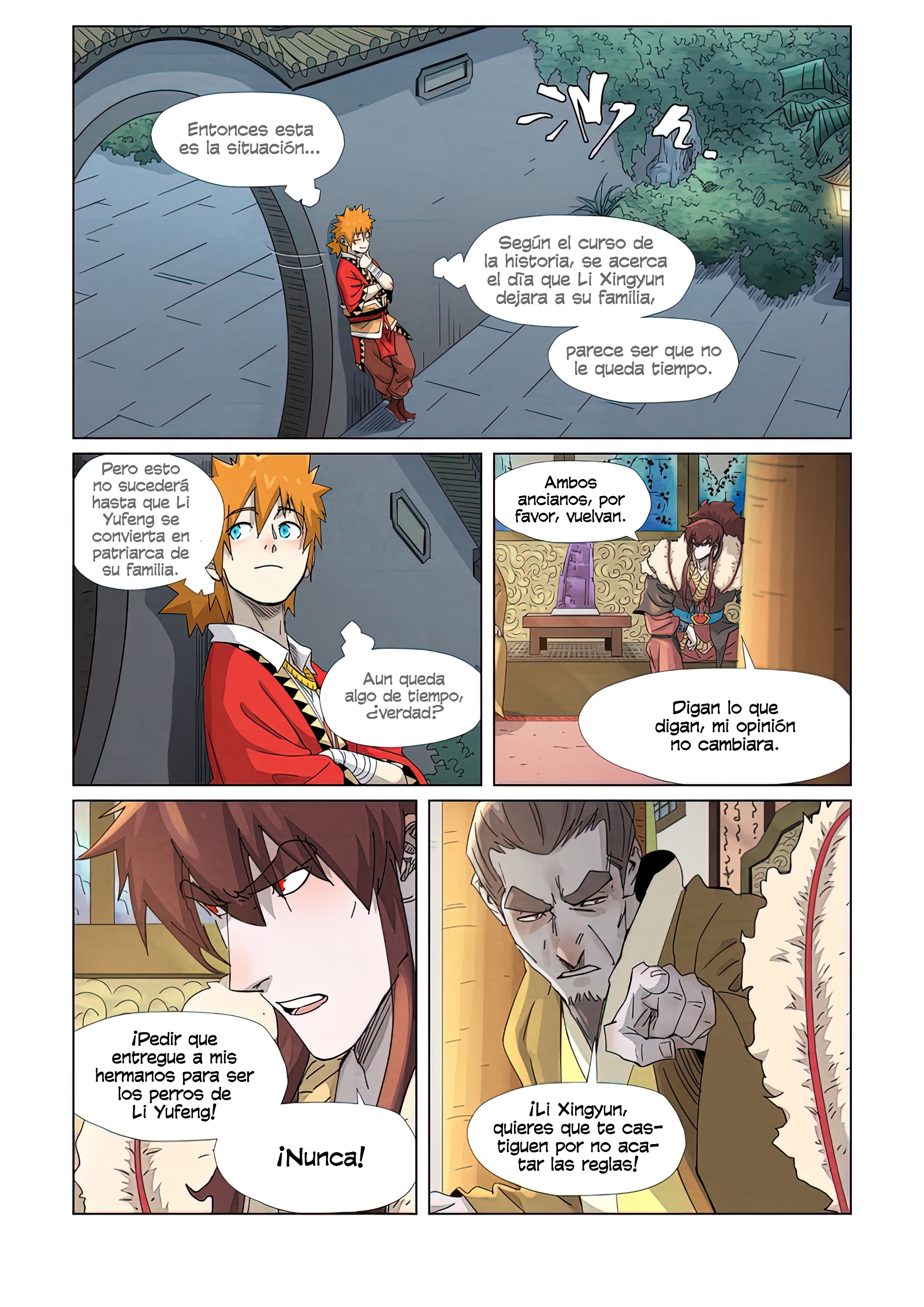 Read Tales of Demons and Gods ES Manga Online