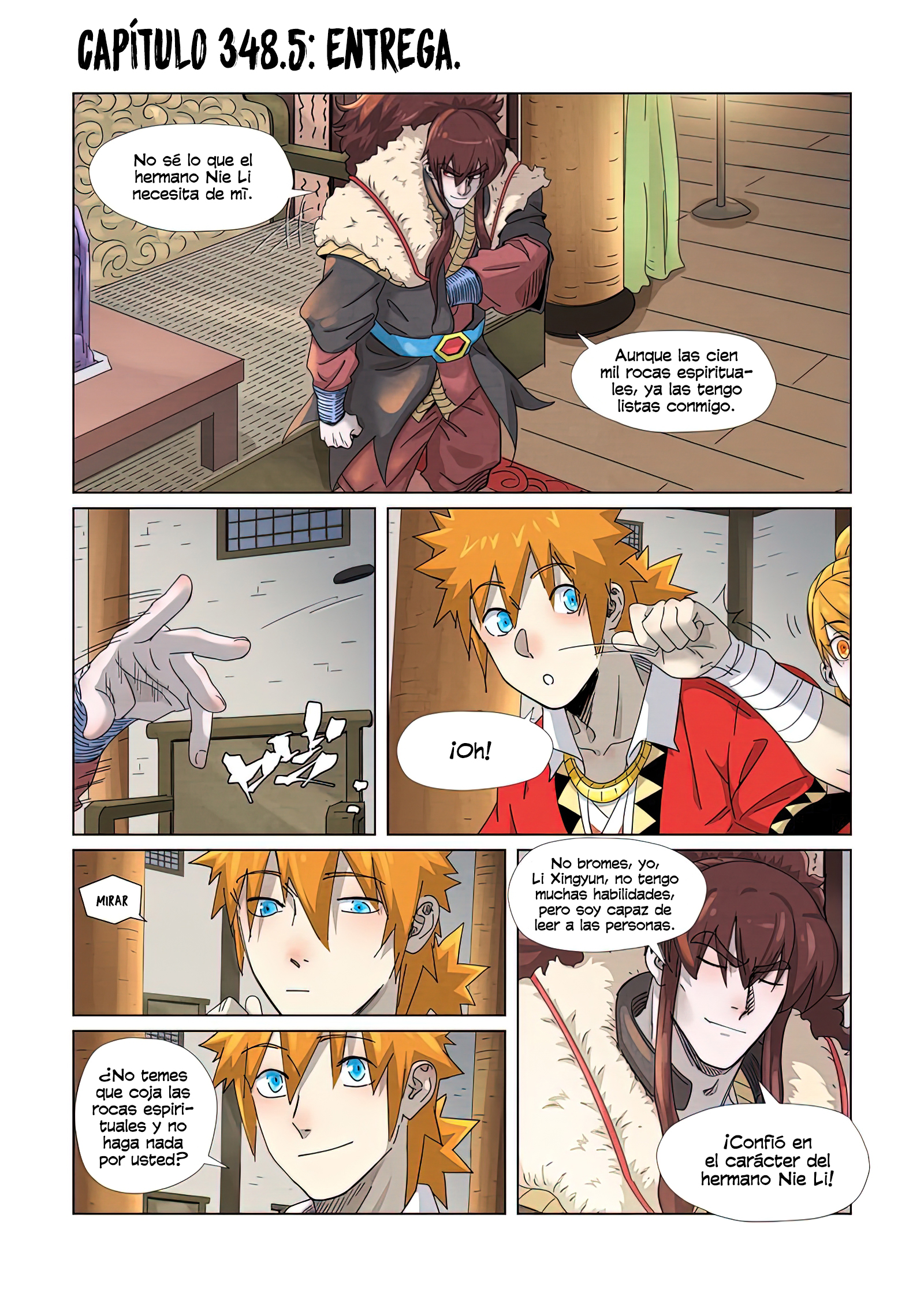 Read Tales of Demons and Gods ES Manga Online