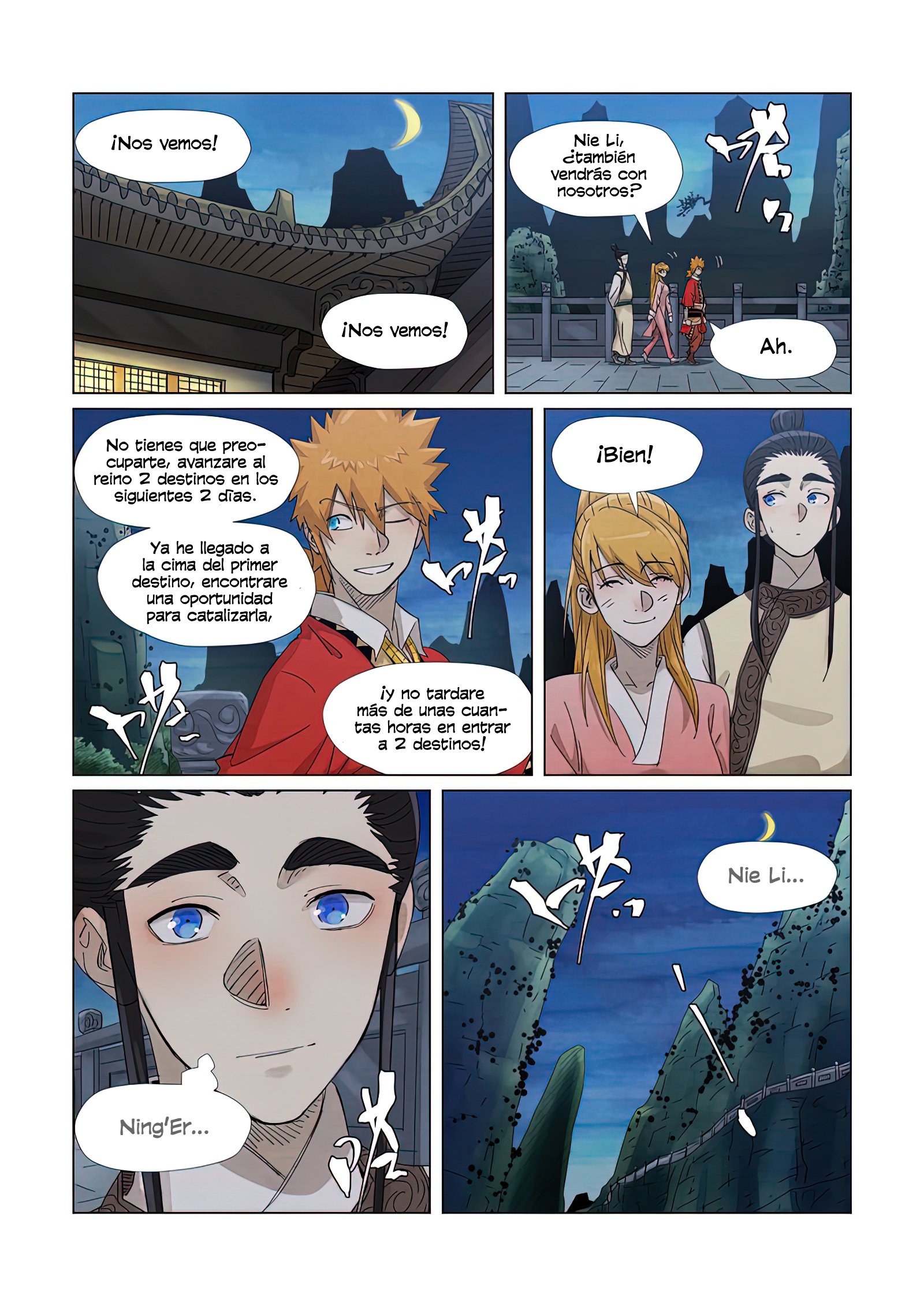 Read Tales of Demons and Gods ES Manga Online