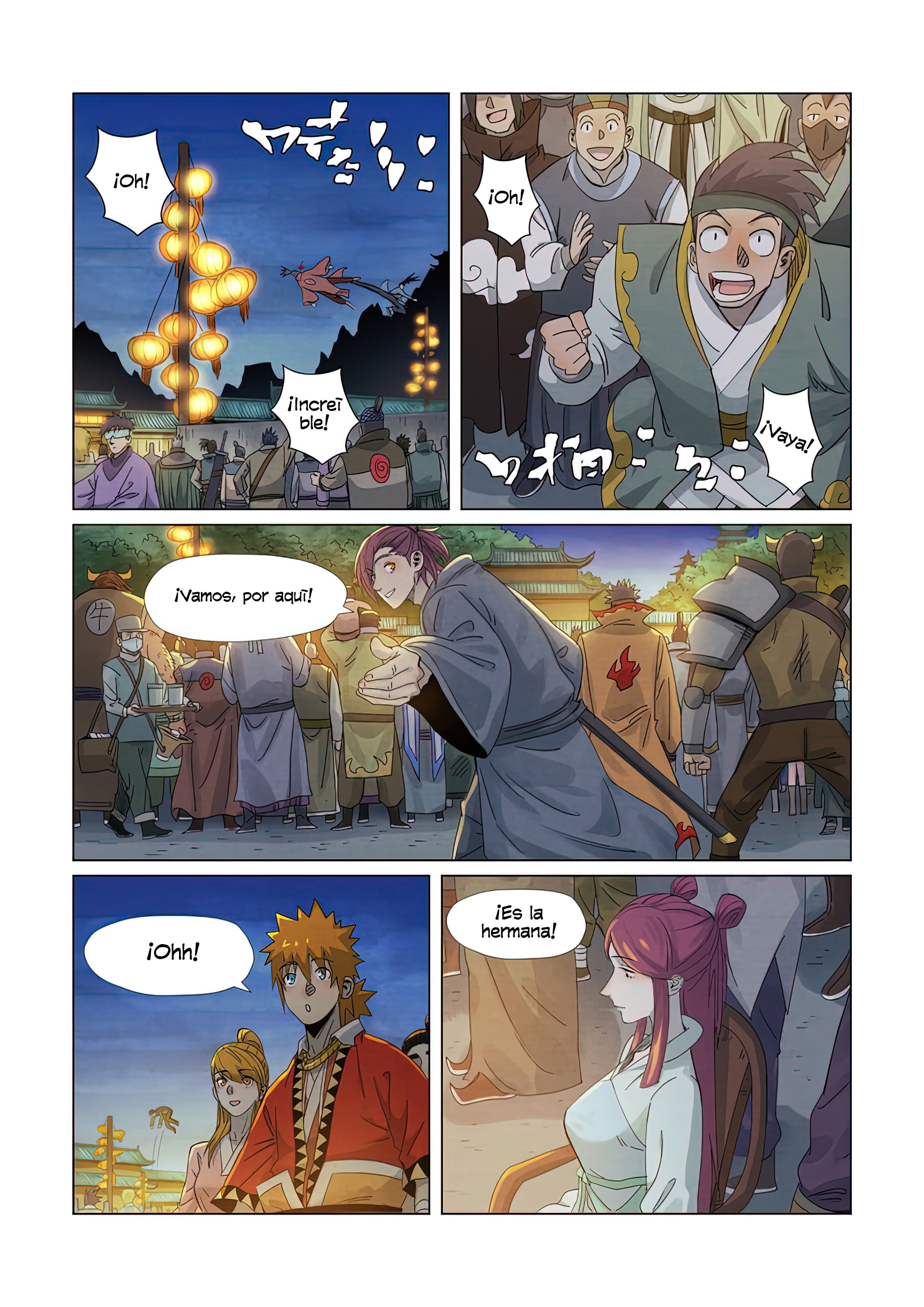 Read Tales of Demons and Gods ES Manga Online