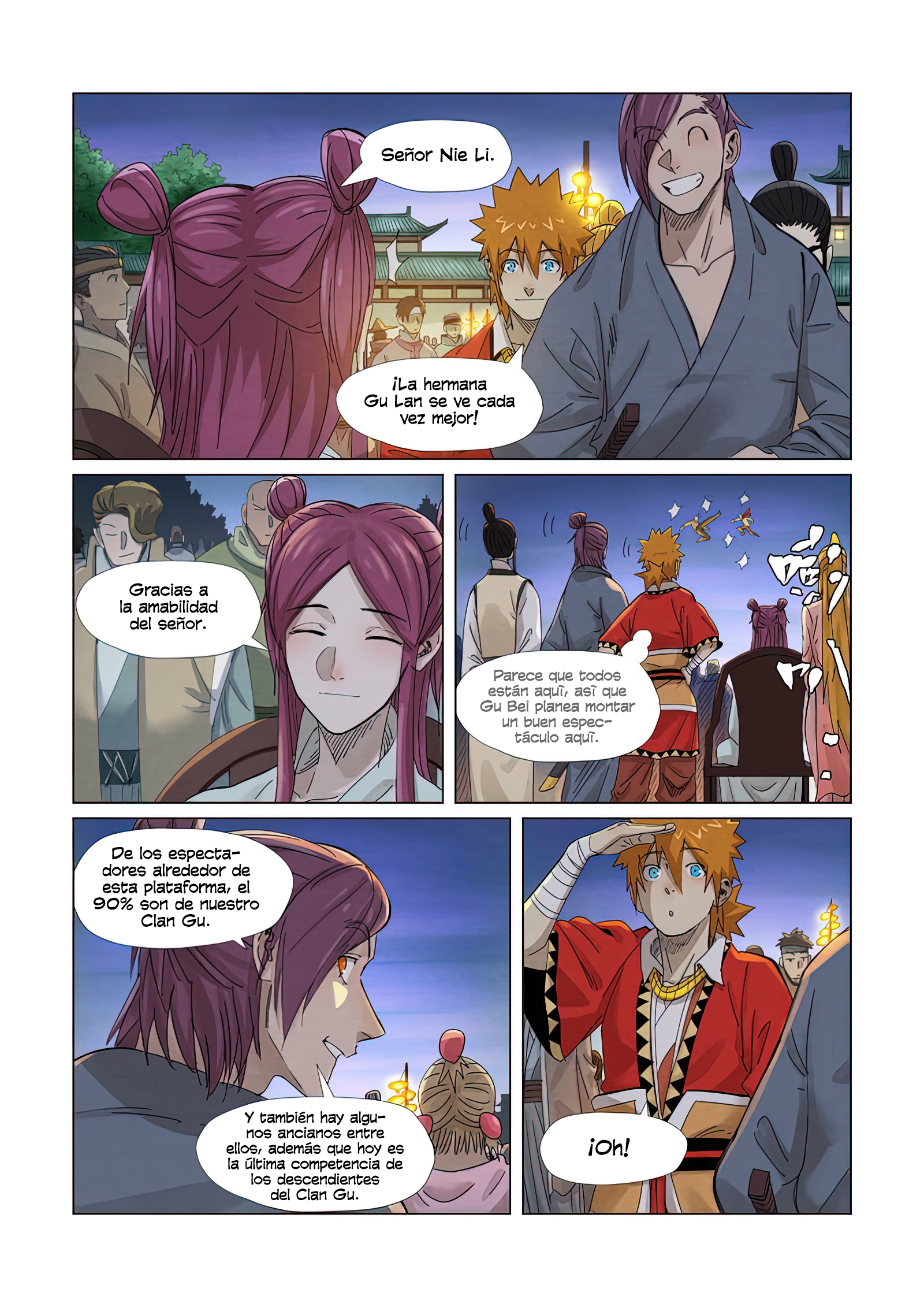 Read Tales of Demons and Gods ES Manga Online