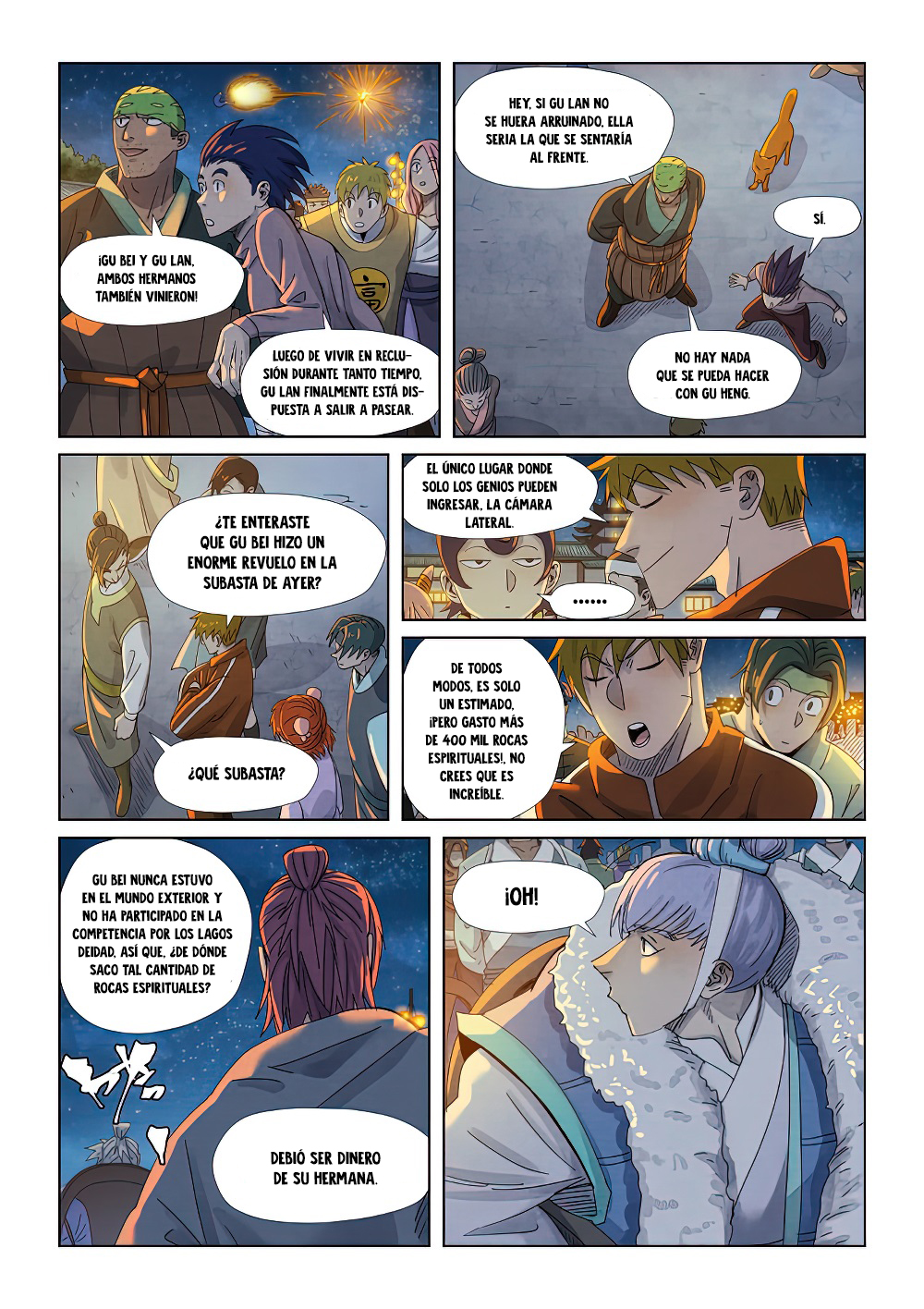 Read Tales of Demons and Gods ES Manga Online