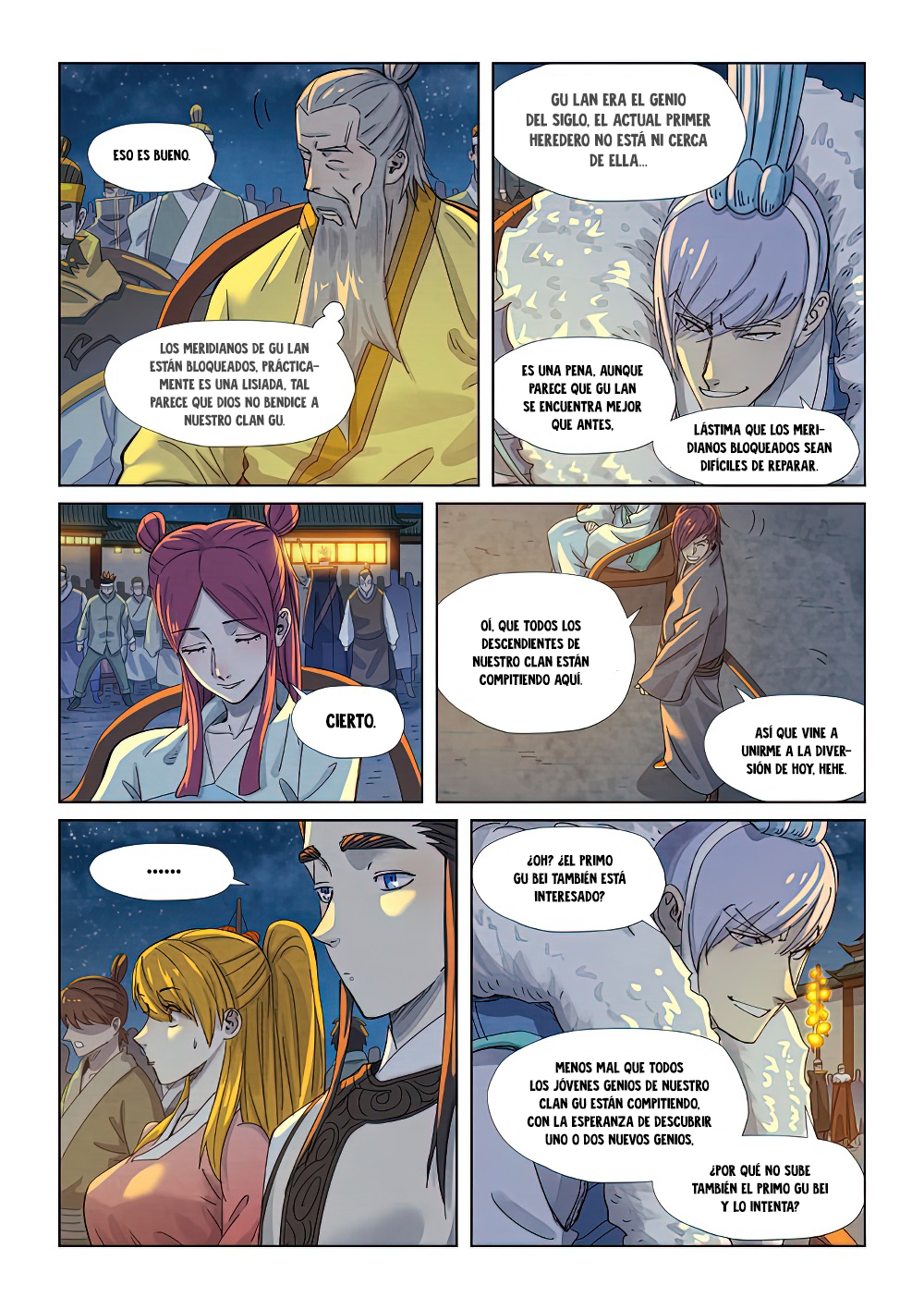 Read Tales of Demons and Gods ES Manga Online