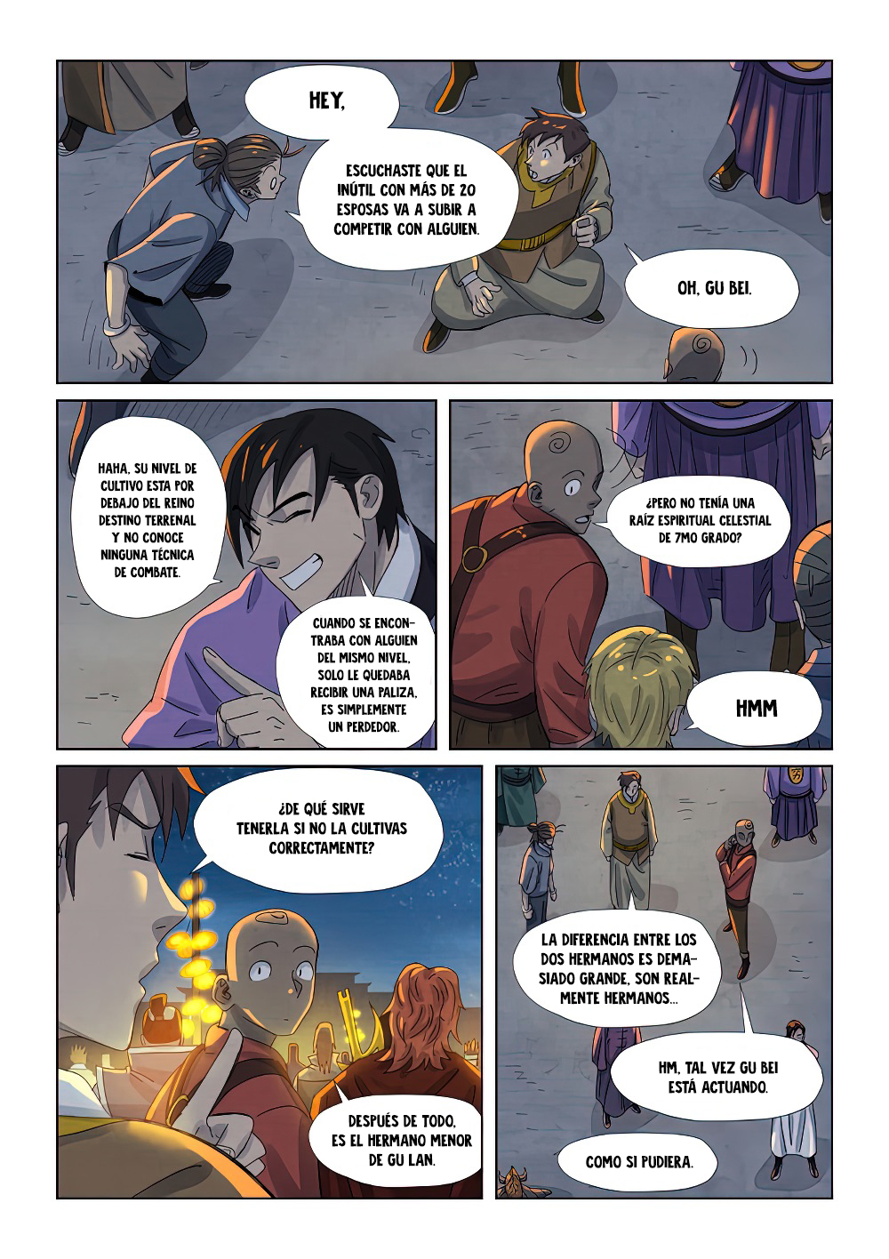 Read Tales of Demons and Gods ES Manga Online