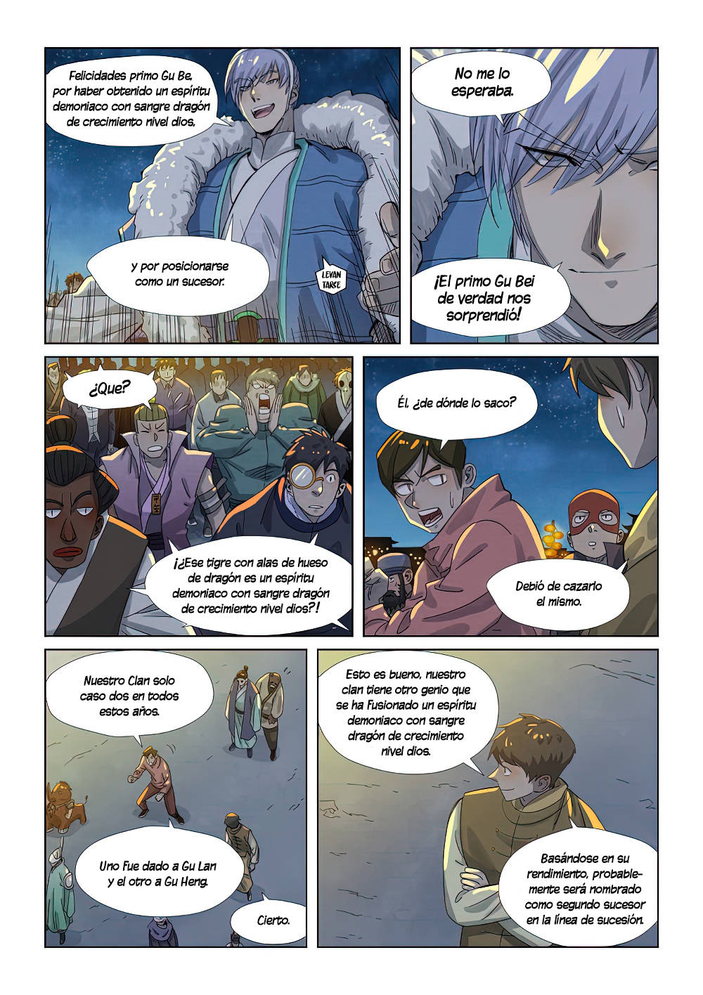 Read Tales of Demons and Gods ES Manga Online