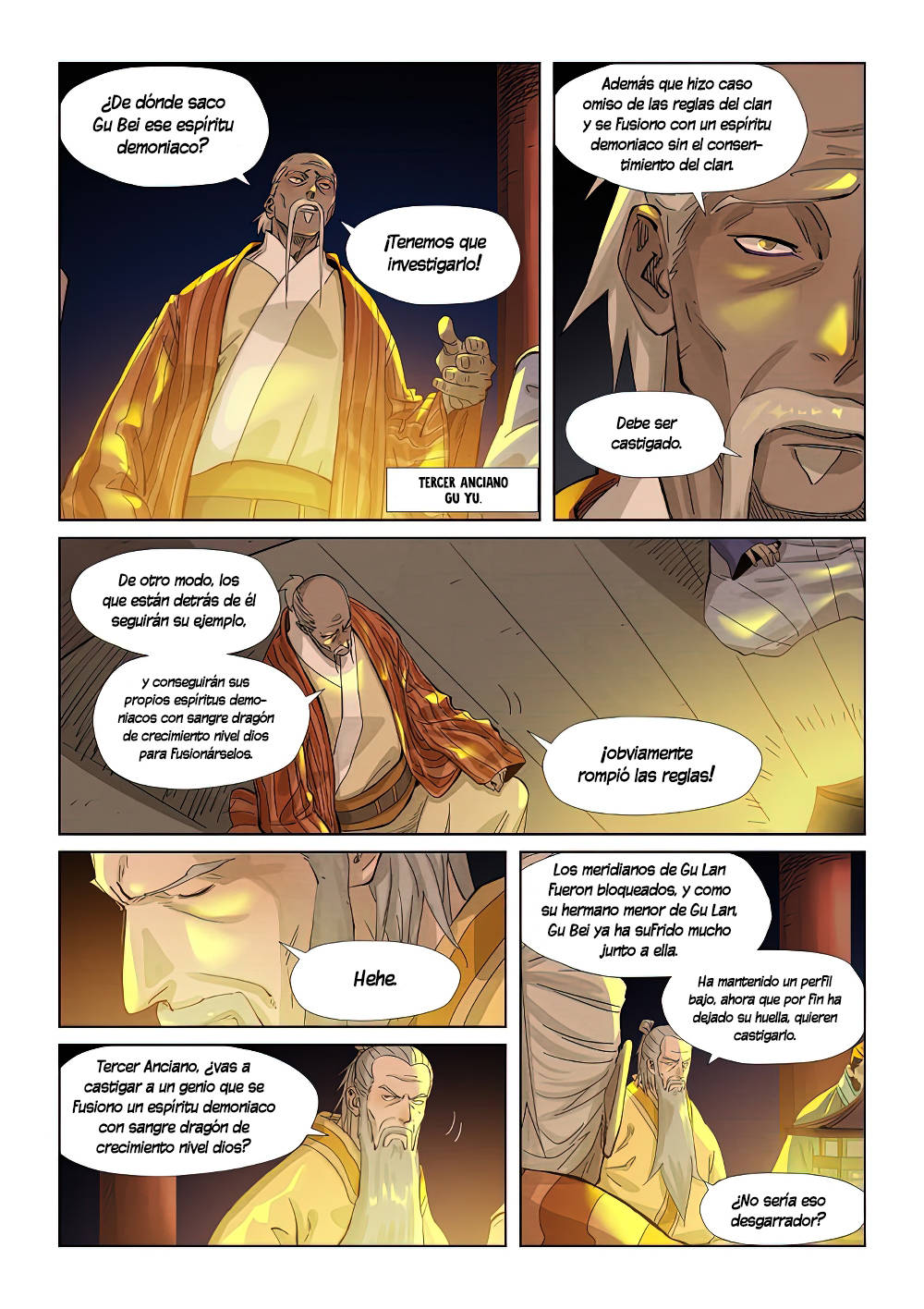 Read Tales of Demons and Gods ES Manga Online