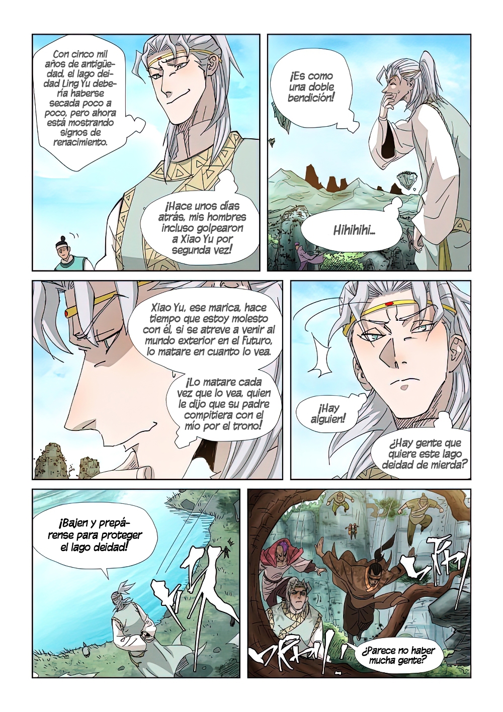 Read Tales of Demons and Gods ES Manga Online