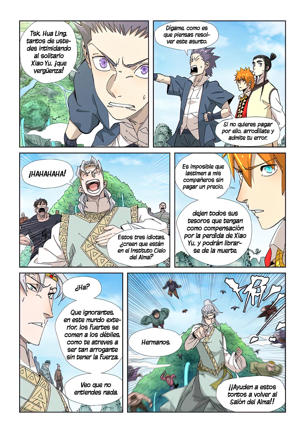 Read Tales of Demons and Gods ES Manga Online