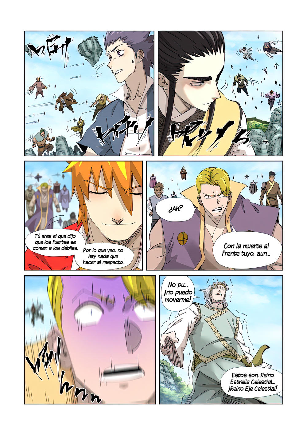 Read Tales of Demons and Gods ES Manga Online