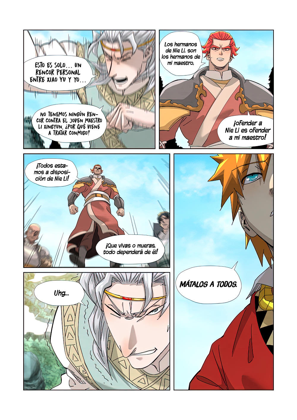 Read Tales of Demons and Gods ES Manga Online